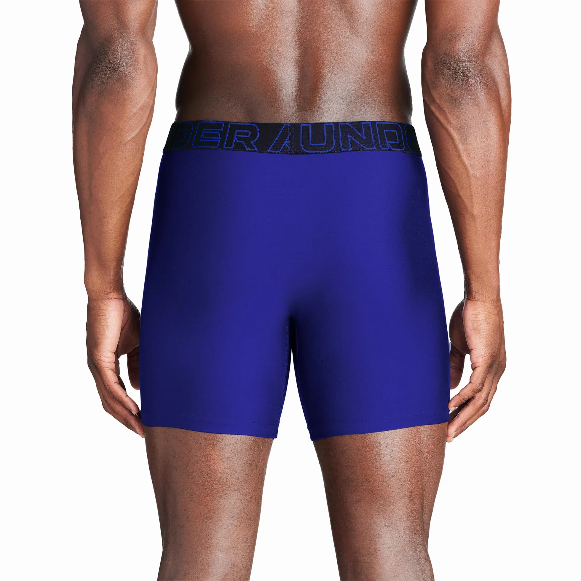 Under Armour Męskie bokserki Performance Tech 15,24 cm, 3-pak solidnych bokserek, Royal/Steal Heather/Midnight Navy, XL, Royal/Steal Heather/Midnight Navy, XL