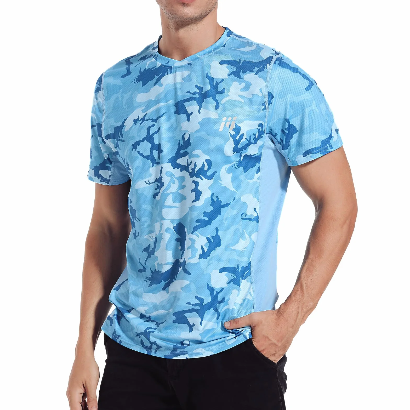 MEETWEE T-Shirt Mężczyźni Sports Shirt Men-UP9ST-1
