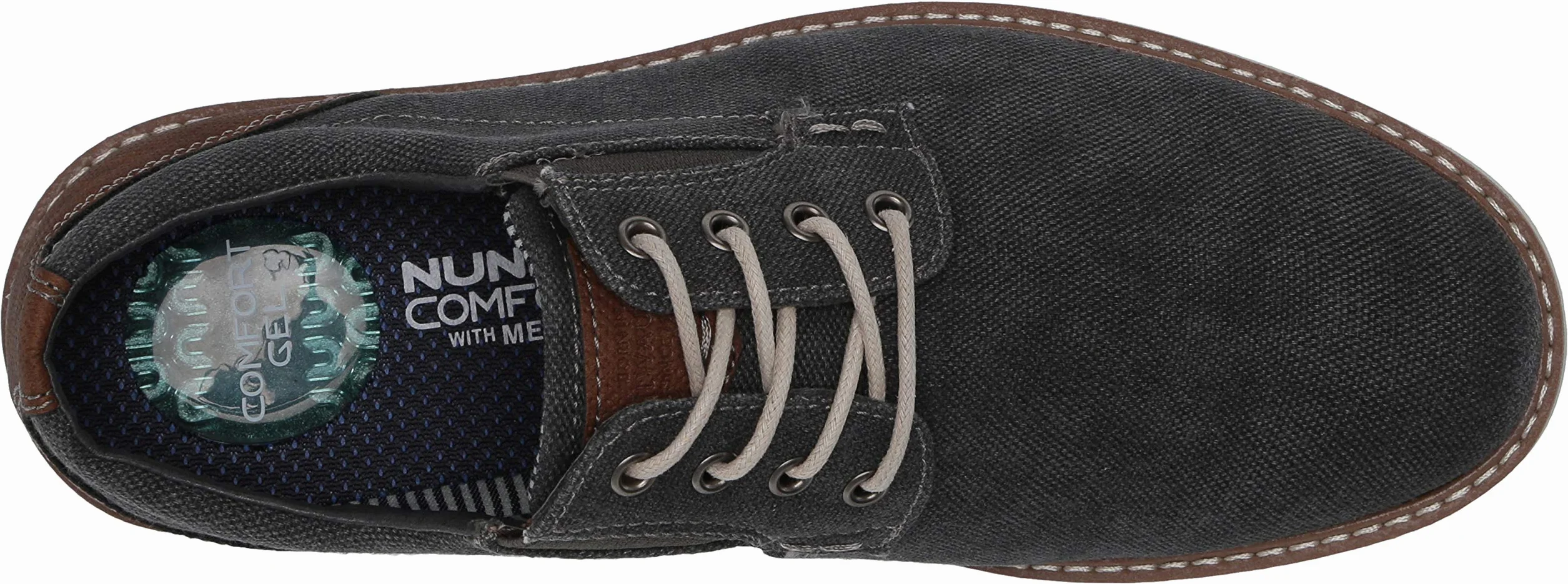 Nunn Bush Mężczyźni Barklay Canvas Plain Toe Oxford Lace UpOksford
