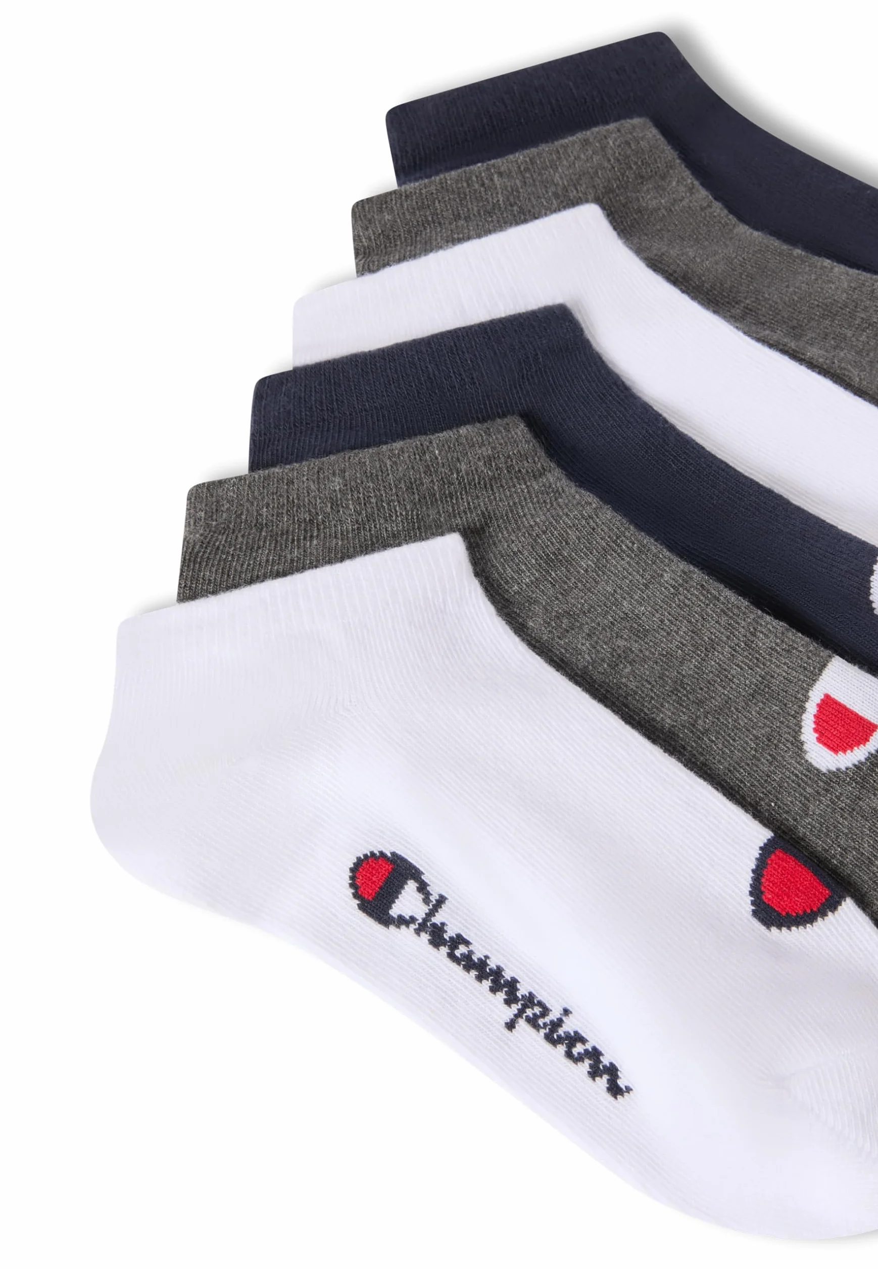 Champion Skarpety z wkładką Uniseks - dzieci Socks Basics 6pk Sneaker Socks