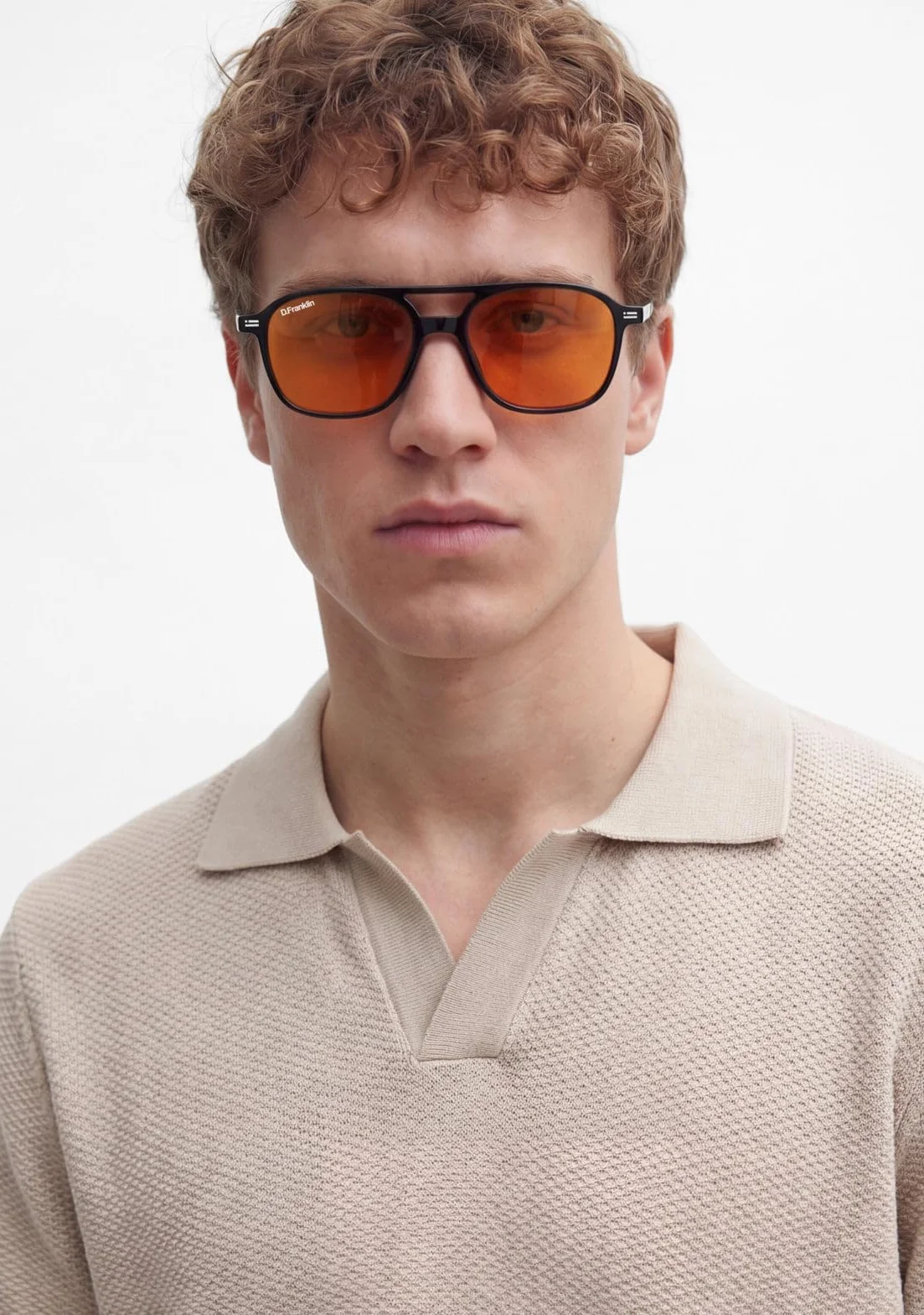 D.Franklin - Unisexowe okulary przeciwsłoneczne z soczewkami UV - Model wind-limited - Okulary przeciwsłoneczne dla mężczyzn i kobiet - Sunglasses
