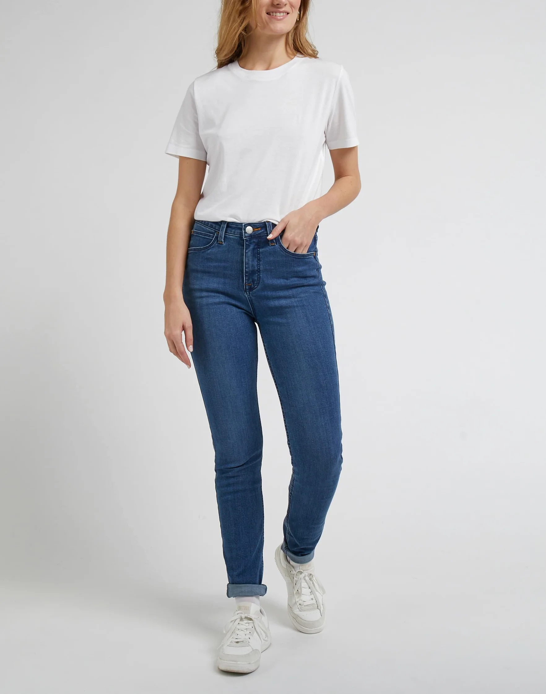 High Rise Skinny - Dżins Kobiety