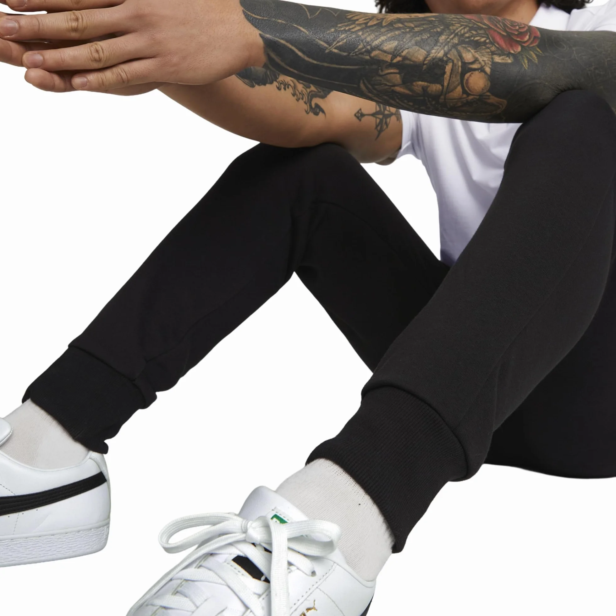 PUMA Ess Small Logo Sweatpants Tr Cl - Spodnie z dzianiny Mężczyźni