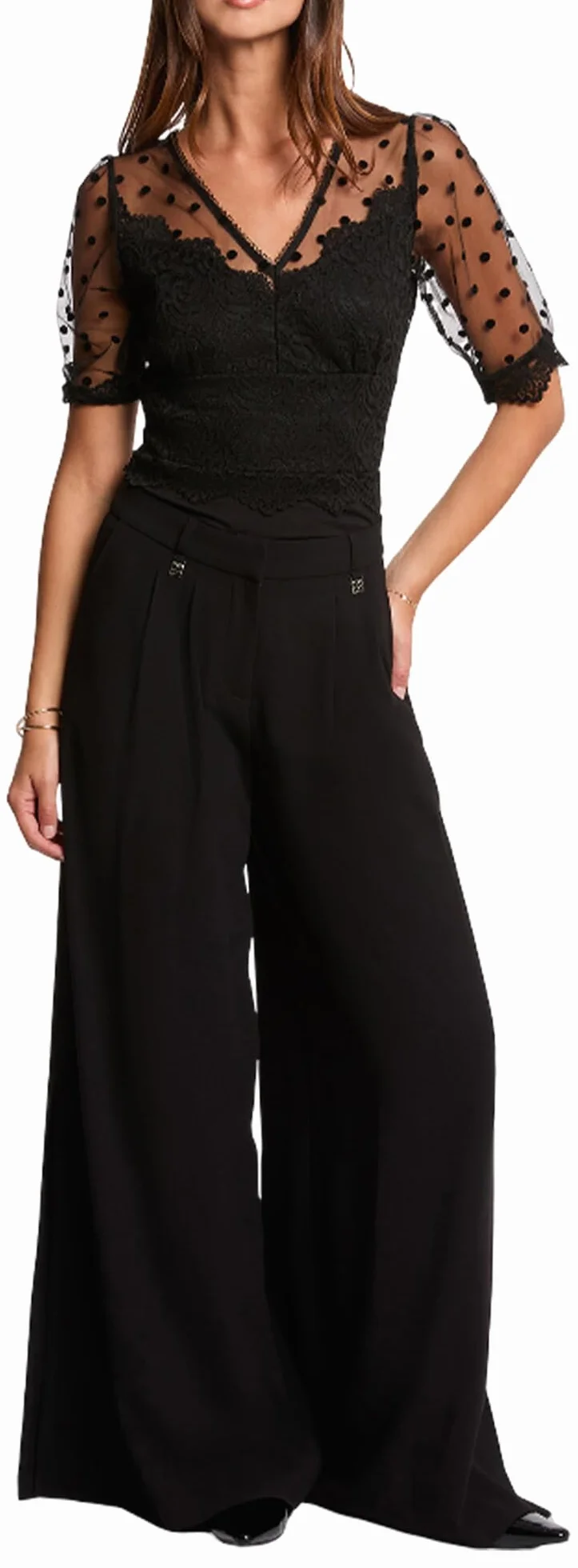 MORGAN Body, Czarny M, M