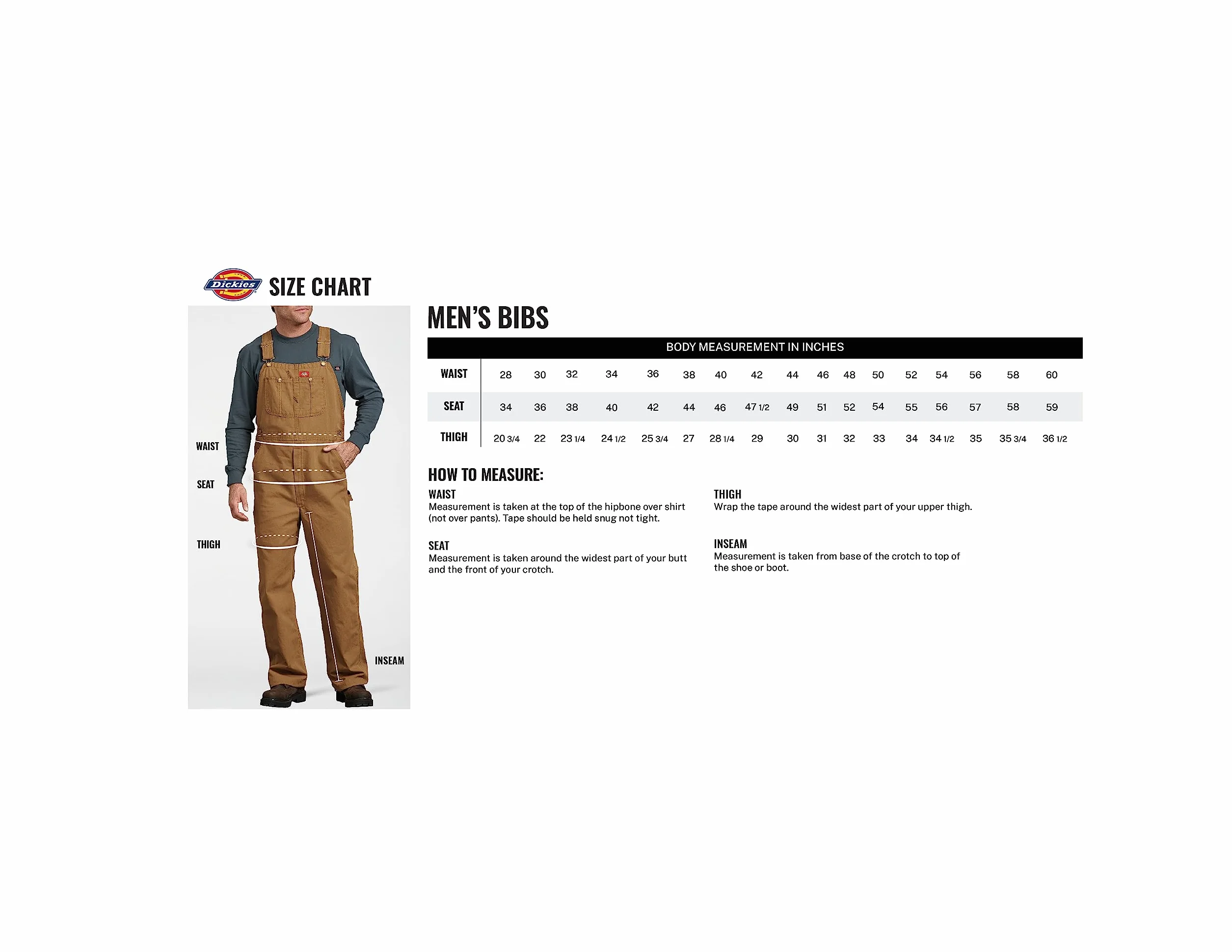 Dickies COVERALLS Mężczyźni Indigo Latzhose