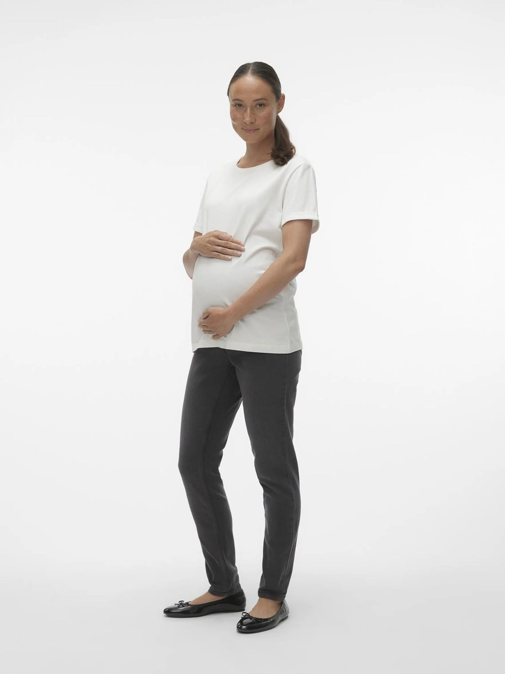 MAMALICIOUS Mlnewamy Skinny Mg Jeggings V. - Leginsy Kobiety