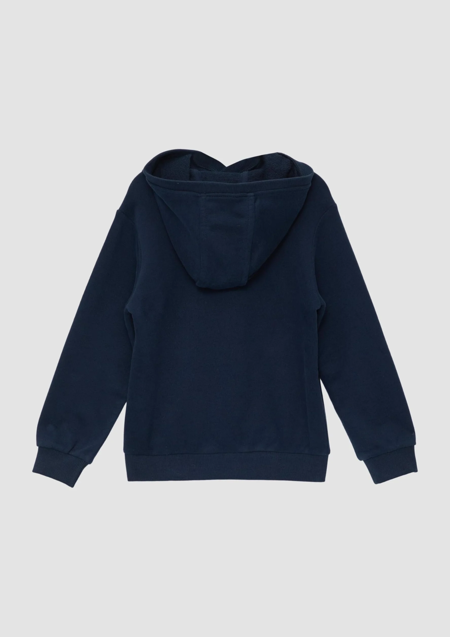 s.Oliver Bluza sportowa Chłopcy Kapuzensweatshirt Mit Garment Dye Und Frontprint