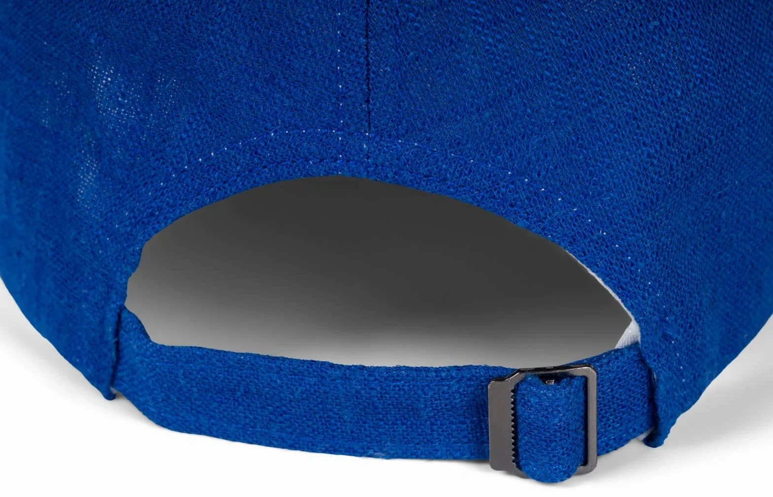 styleBREAKER Unisex lniana czapka baseballowa jednokolorowa, 6-panelowa czapka z daszkiem, regulowana metalowa klamra 04023089