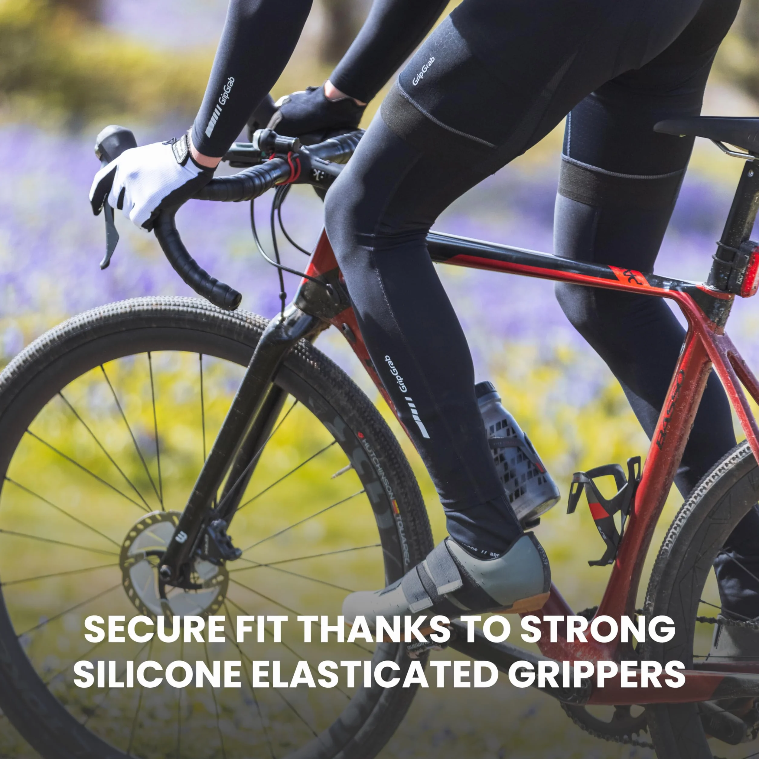 GripGrab Leg Warmers Light rower przejściowe ocieplacze na nogi lekkie cienkie antypoślizgowe rower wyścigowy MTB grawer kolarstwo ocieplacze na nogi