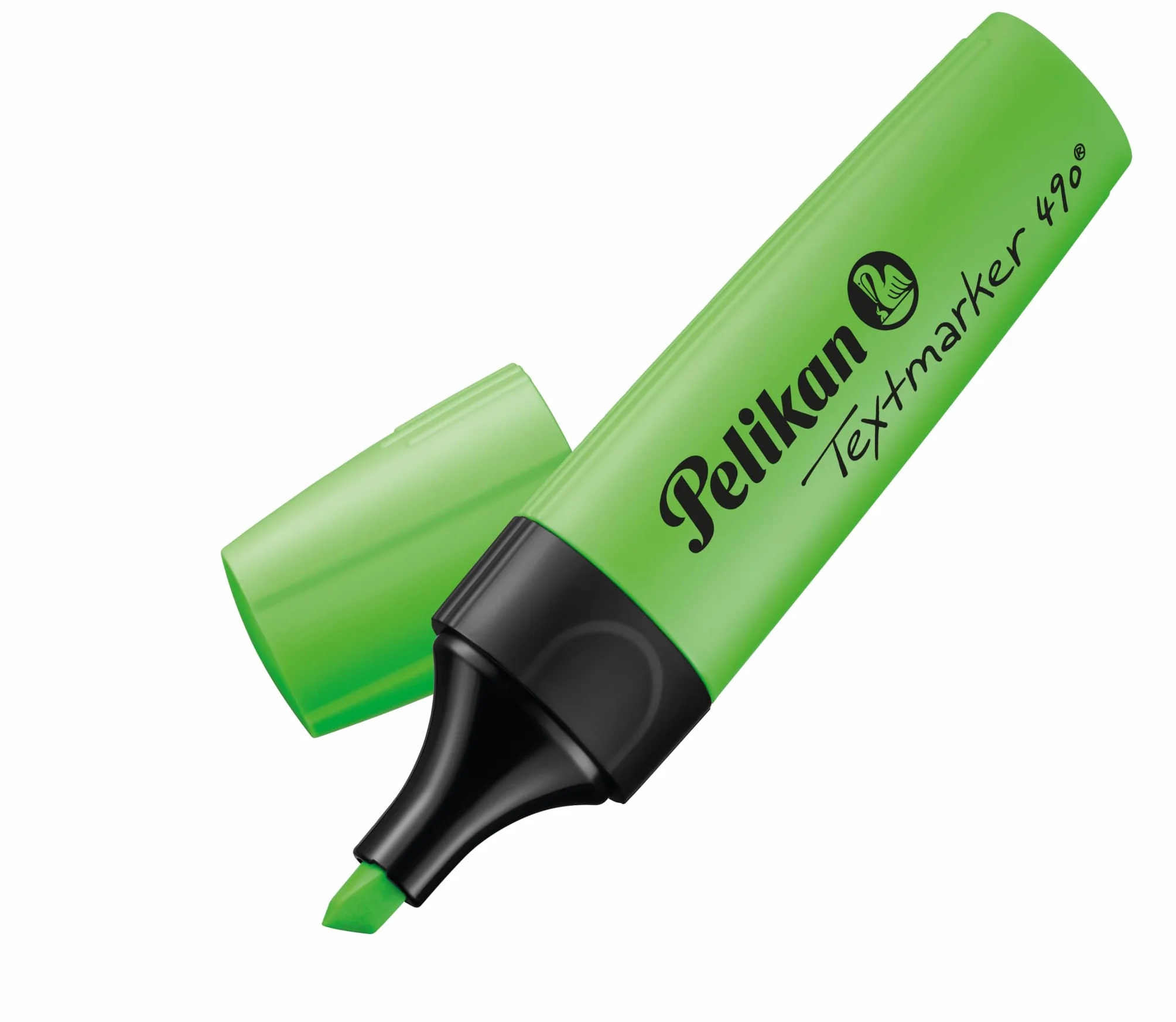 Pelikan® Textmarker 490 Zakreślacz Mix kolorów | Zestaw 4 sztuk | Flamaster Marker Pisak Mazak | Do Szkoły Biura Na studia | Szybkie zaznaczanie Przypomnienie Info | Dla Uczniów Nauczycieli Studentów