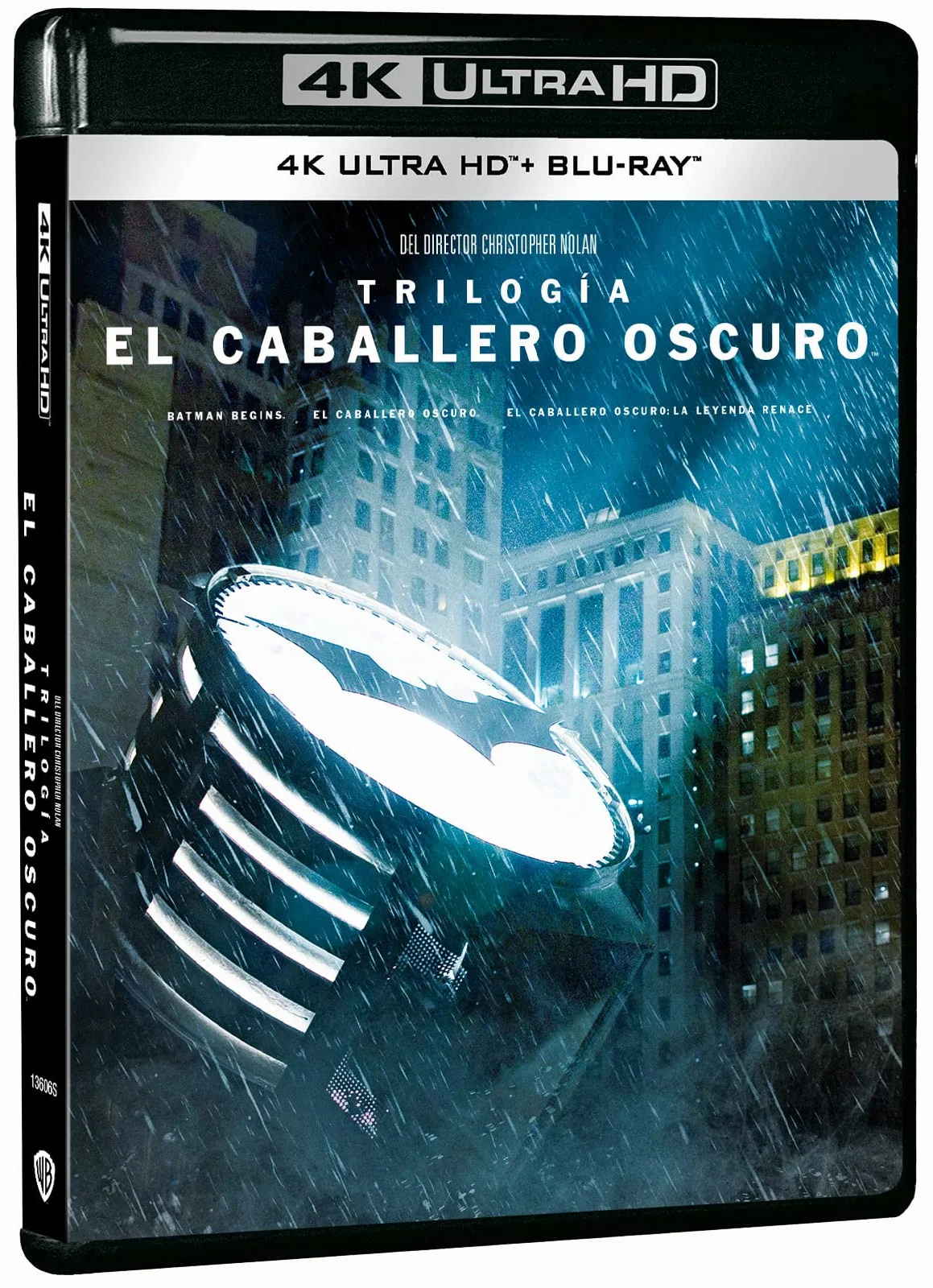 Christopher Nolan trylogia Batman, UHD + Blu-ray, komiks