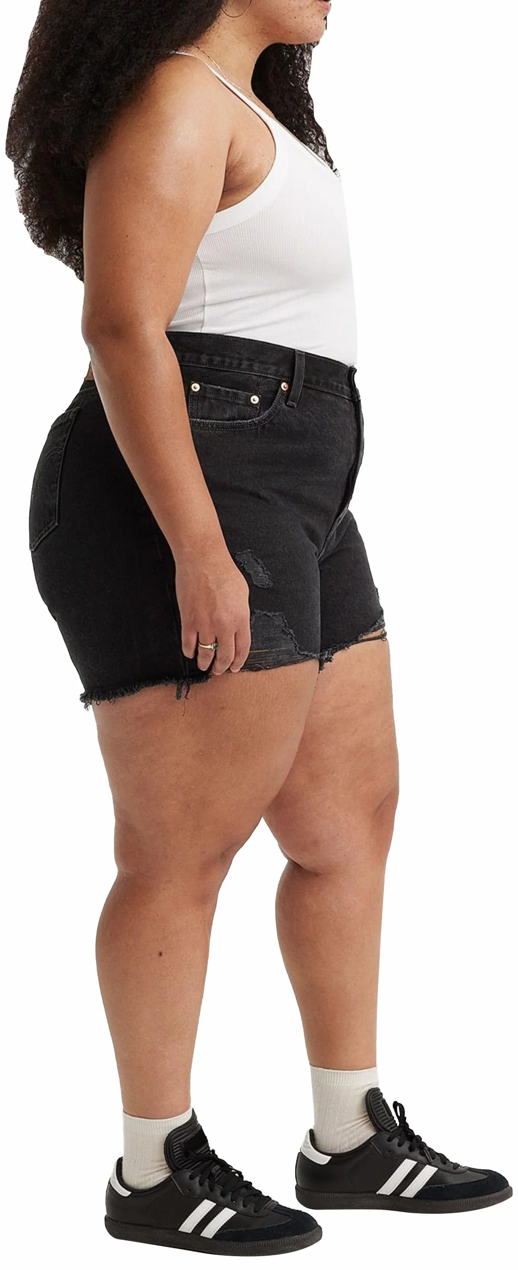 Levi's Plus Size 501® High Rise Shorts - Denim Shorts Kobiety