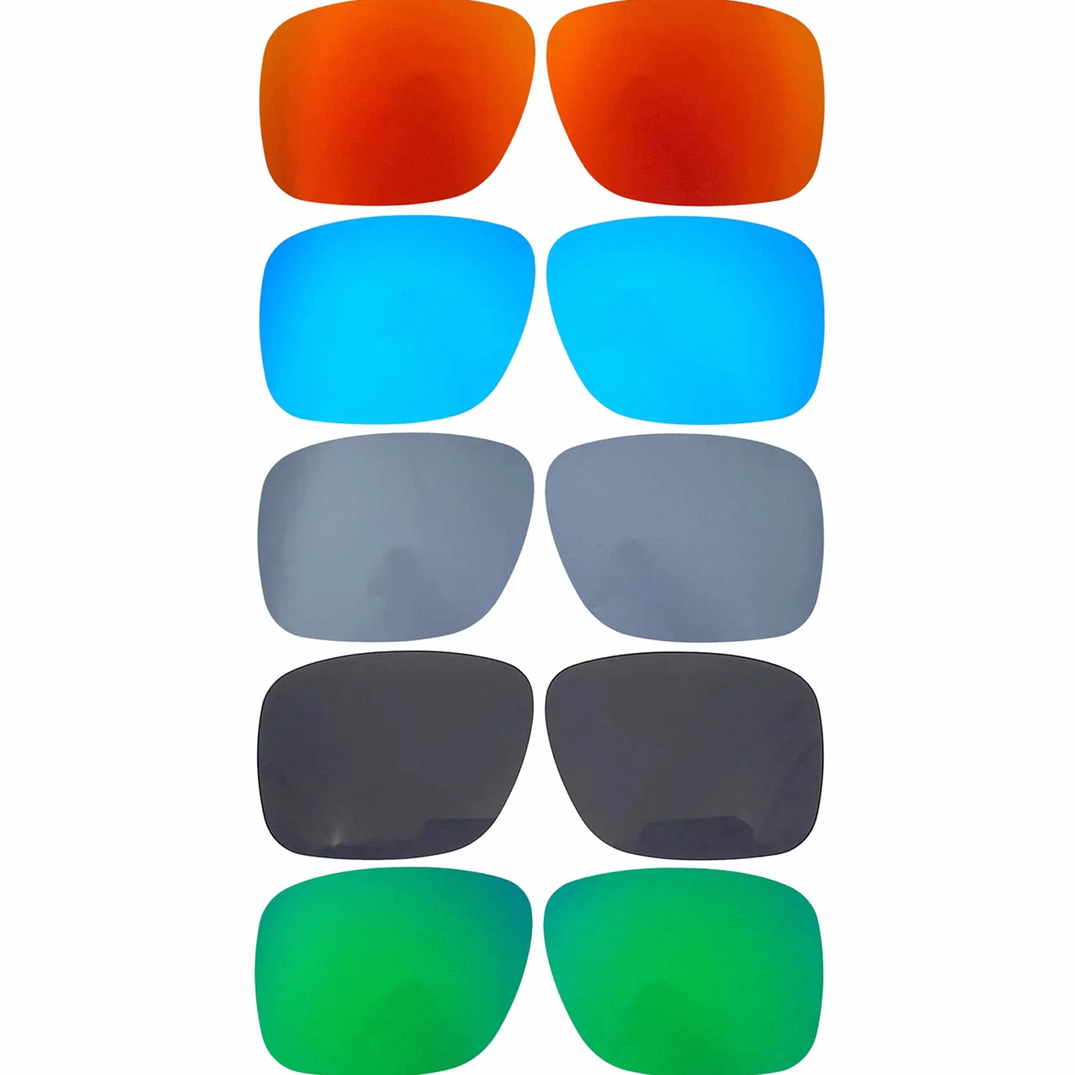 Szkła zapasowe do Oakley Holbrook 9102/9244/9384 polaryzacyjne grubość 1,5 mm zapobieganie soli, olejoodporne