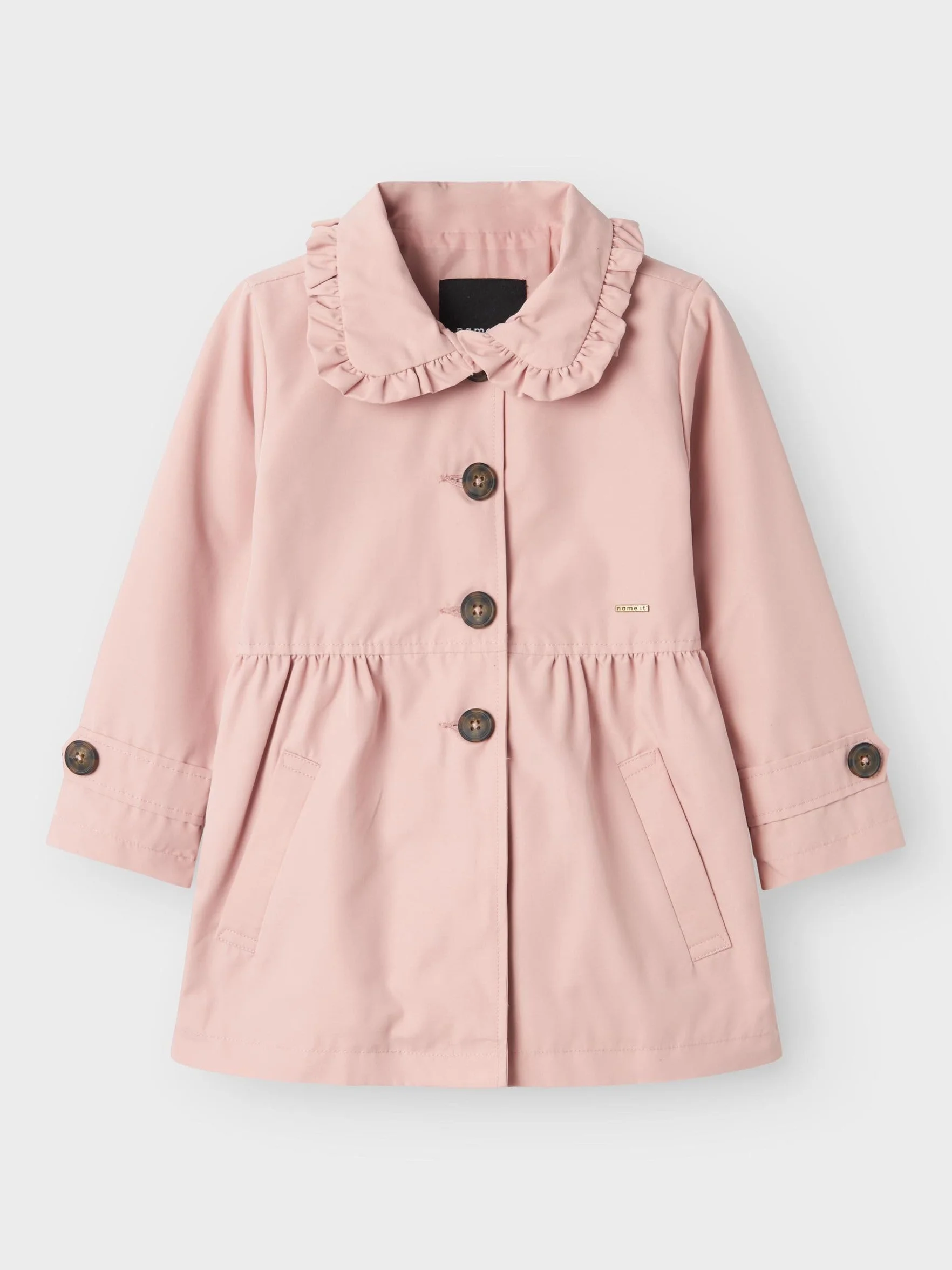 Name it mini Dziewczęca Nmfmadelin trencz Coat Noos, Blada Mauve, numeric_104