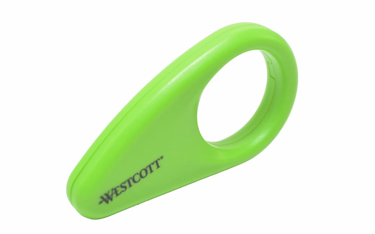 Westcott mini ceramiczny otwieracz do skrzynek z ostrzami zabezpieczającymi - zielony