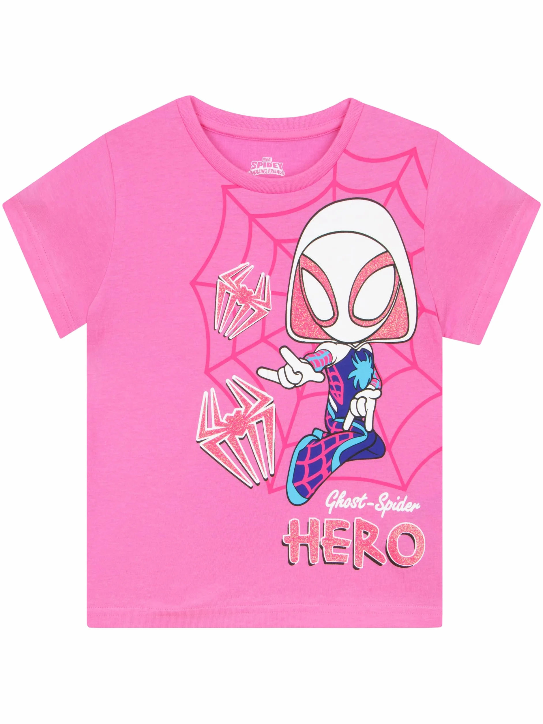 Marvel Spider Gwen Koszulka Dla Dziewczyn | Letnie Koszulki Dla Dziewczynek | Ubrania z Serii Spidey i Jego Niesamowici Przyjaciele