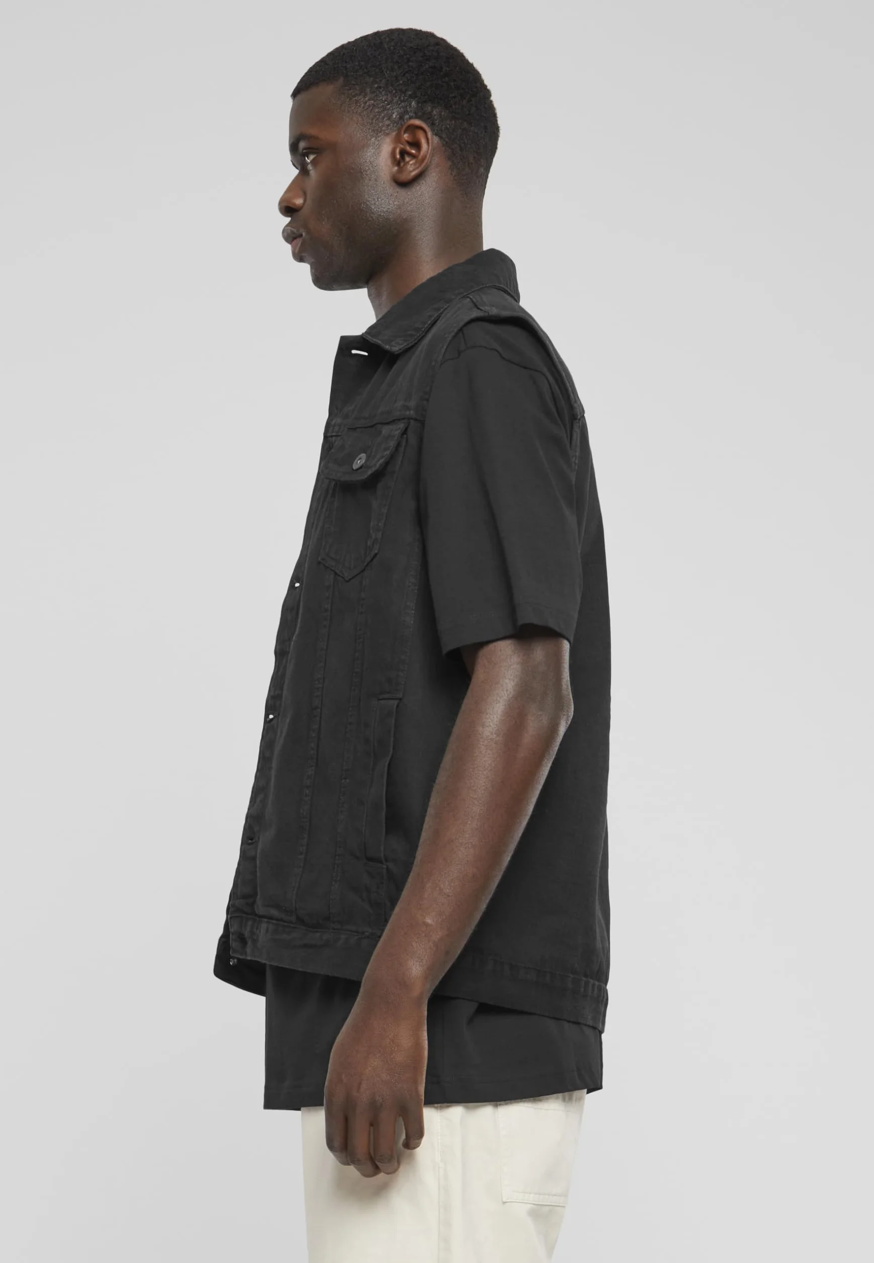 Urban Classics Kamizelka Mężczyźni Denim Vest