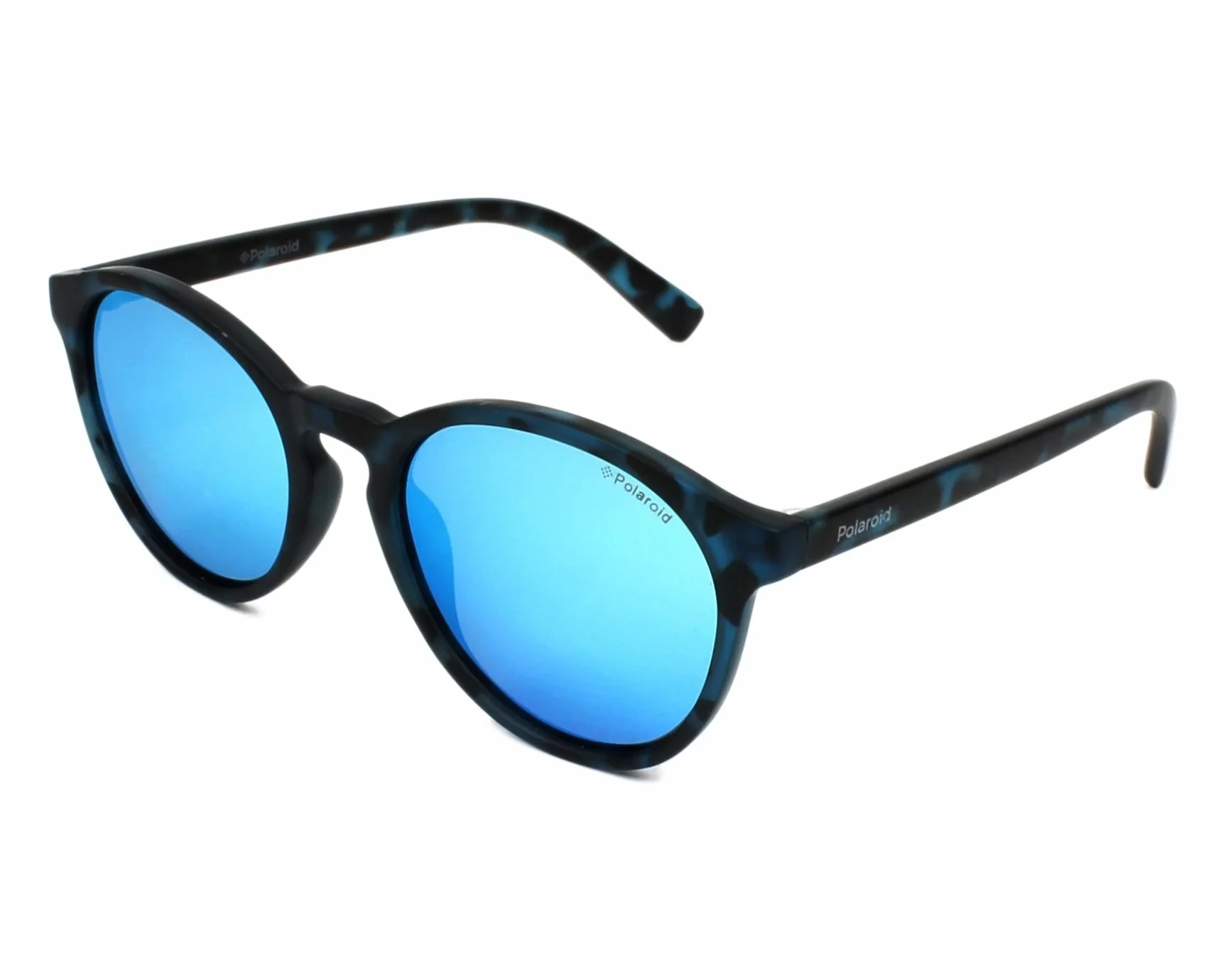 POLAROID KIDS PLD 8024/S Okulary Słoneczne JBW BLUE HAVANA 47/18/130 JUNIOR