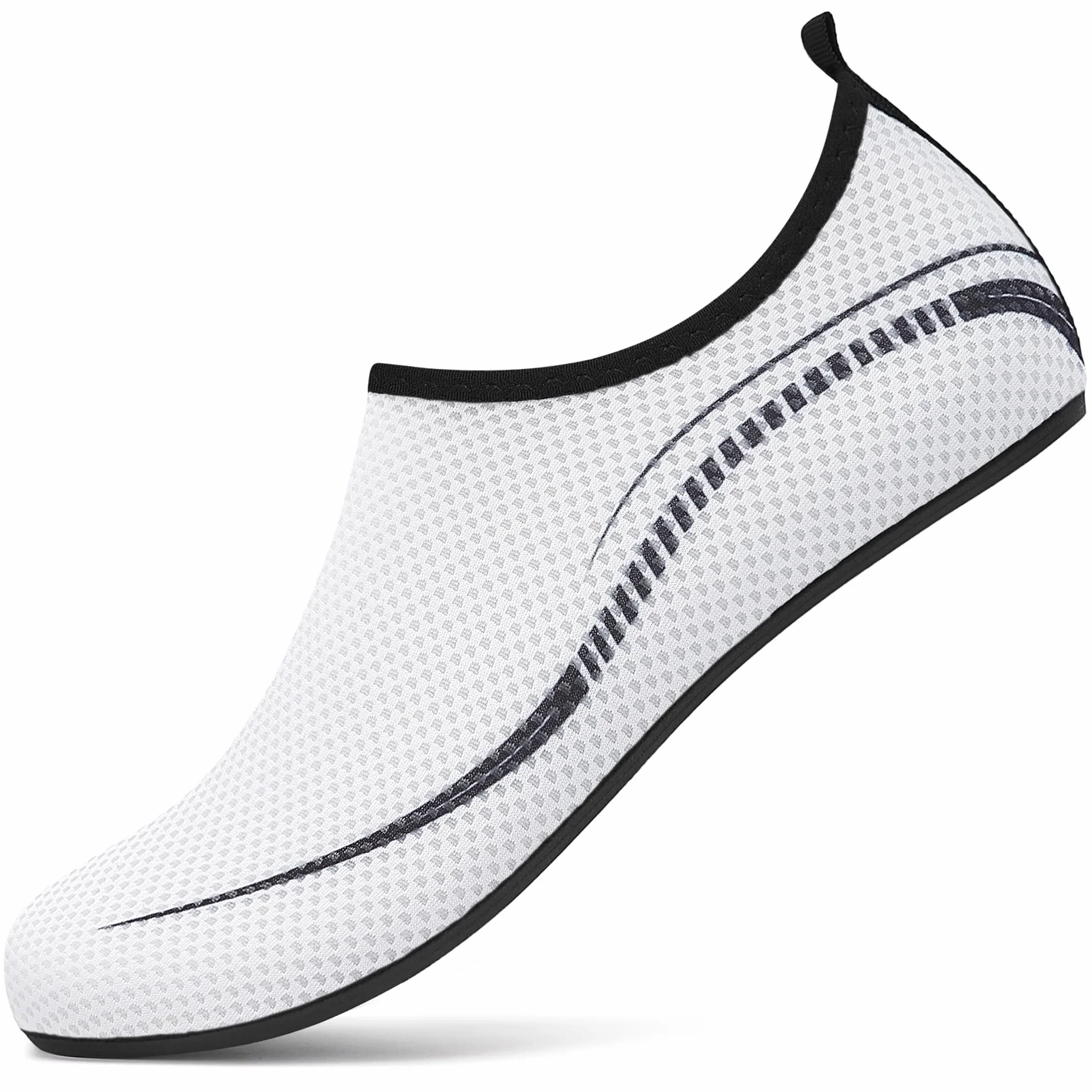 Buty do Wody Water Shoes Buty do SportóW Wodnych Lekkie Buty do PłYwania Buty PlażOwe Buty do Jogi Buty do Surfowania dla Kobiet I MężCzyzn.Biały, 38EU