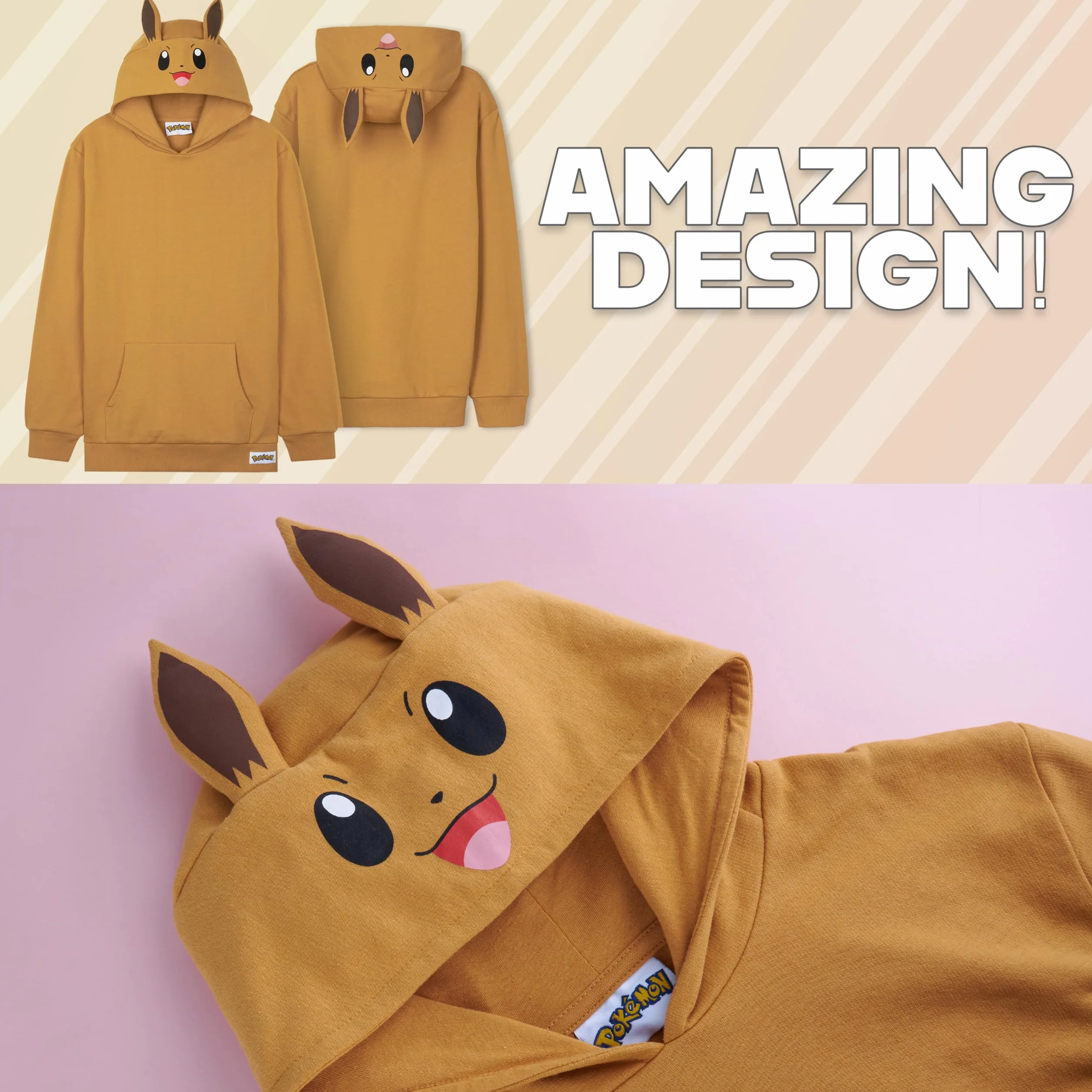 Bluza z kapturem Pokemon dla chłopców i dzieci, dla młodzieży