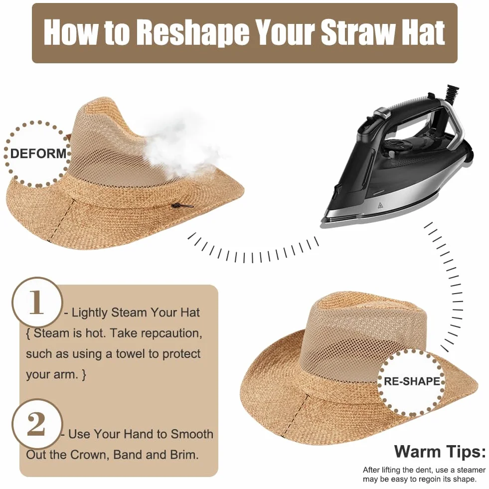 Kapelusz Panama z szerokim rondem Fedora Beach Sun Hat UPF50+ Unisex kapelusze wędkarskie