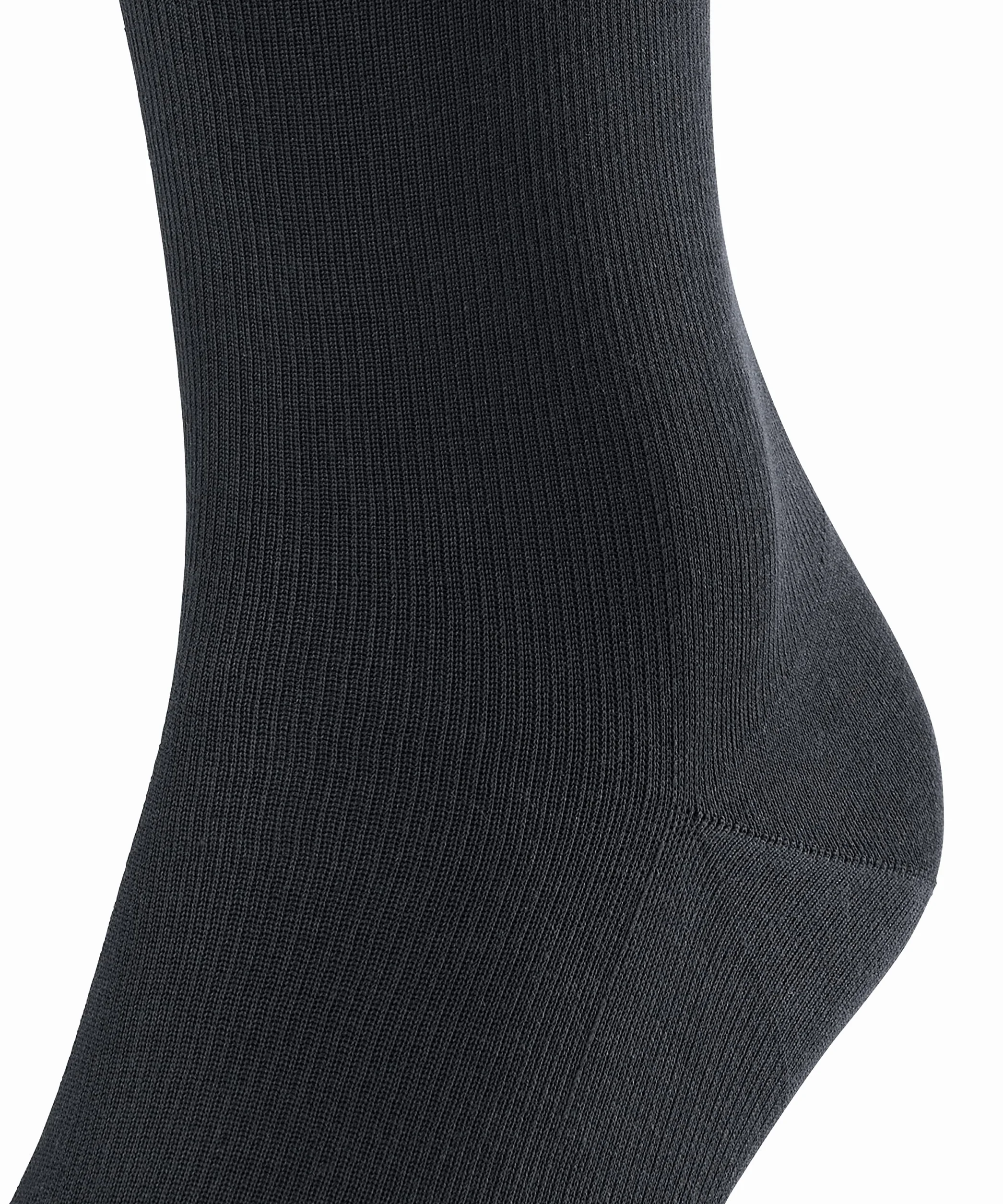 FALKE Mężczyźni Podkolanówki Ultra Energizing M Kh Bawełna kompresyjne 1 Para, Czarny Black 3000, 41-42