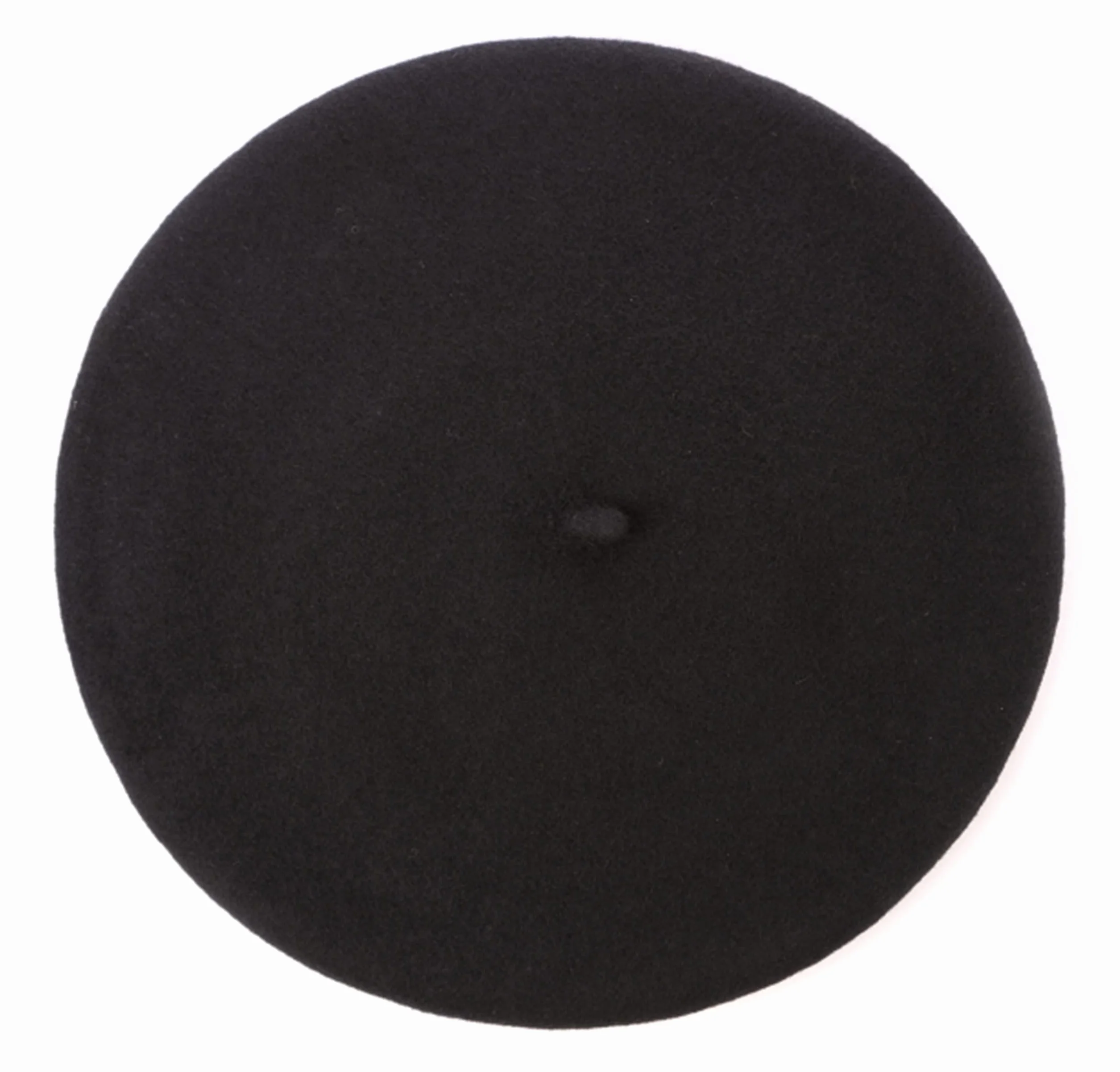 Elosegui Beret Vasca Wystawa Cienka 100% Wełna Merino bez badana Podszewka satynowa (czarna), czarny, Talla única