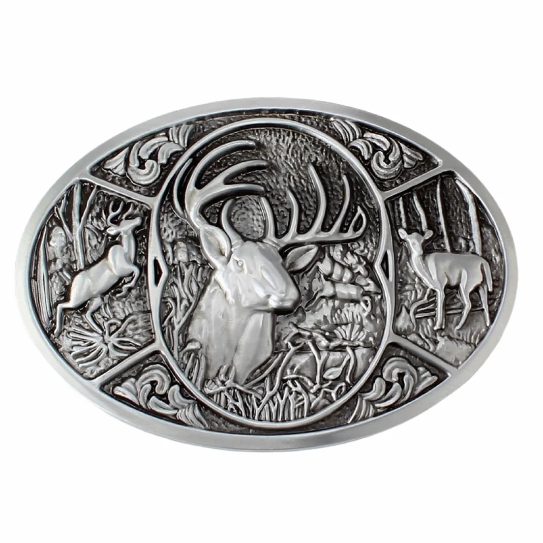 Klamra do paska, jeleń, łoś, dla mężczyzn, klamra do paska, jeleń, dzika przyroda na zewnątrz, klasyczne polowanie, biżuteria kowbojska