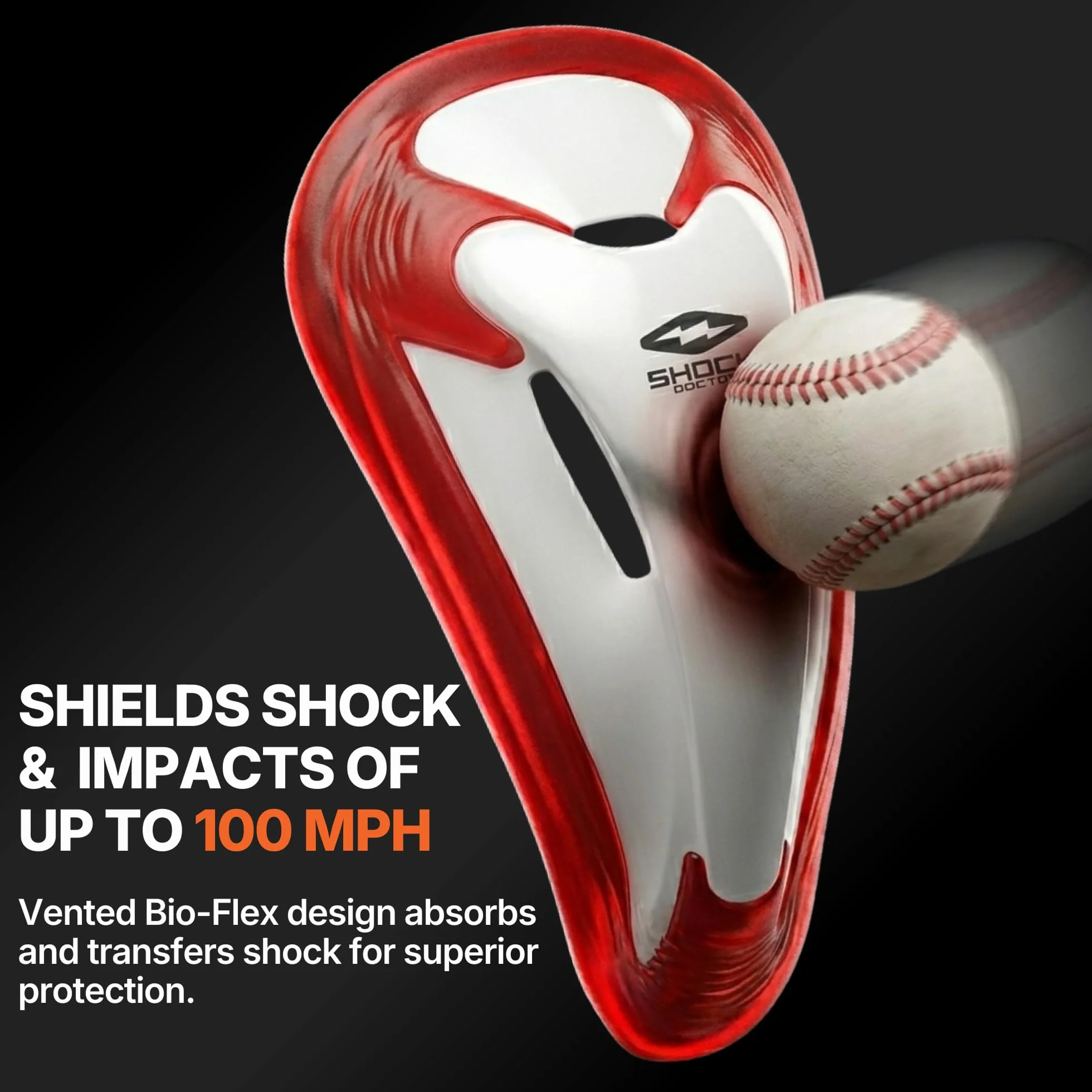 Shock Doctor Męskie spodenki kompresyjne Core z miseczką Bio Flex