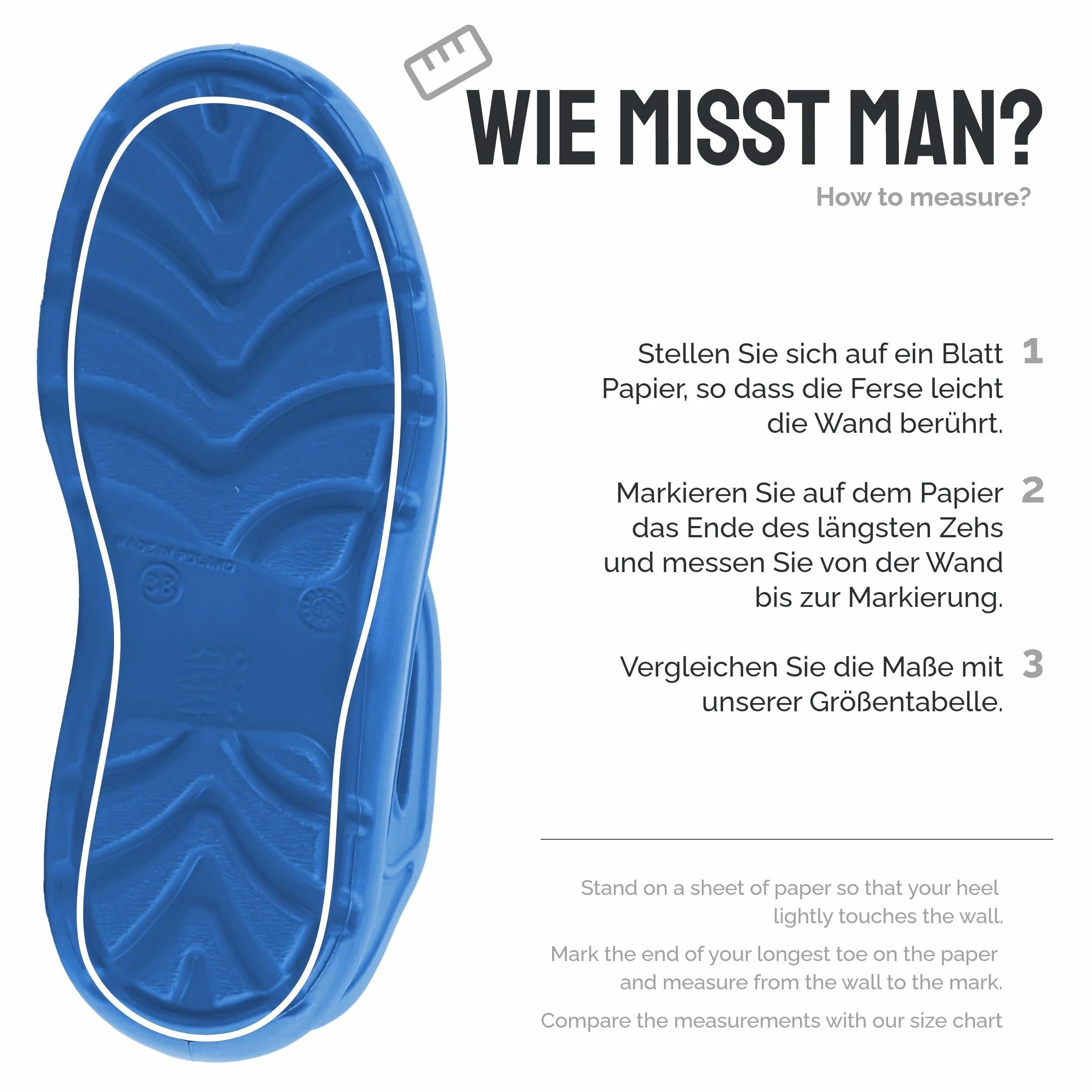 Ladeheid Damskie kalosze damskie, lekkie, wodoodporne, z tworzywa EVA, wygodne i wygodne buty gumowe damskie KL027D