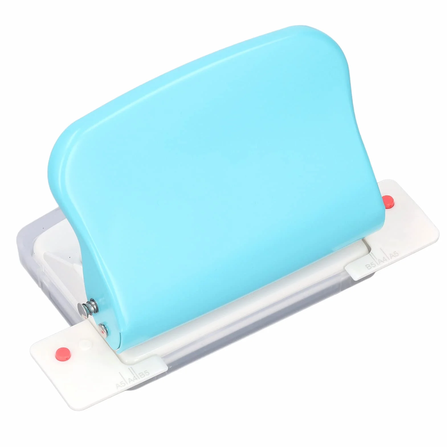 Segregator Spiralny A4 A5 A6 A7 z Cewką Okrągłą Ręczny Otwór 9,5mm Głębokość 7mm Pojemność 10 Arkuszy Biurowy Organizer Papierowy