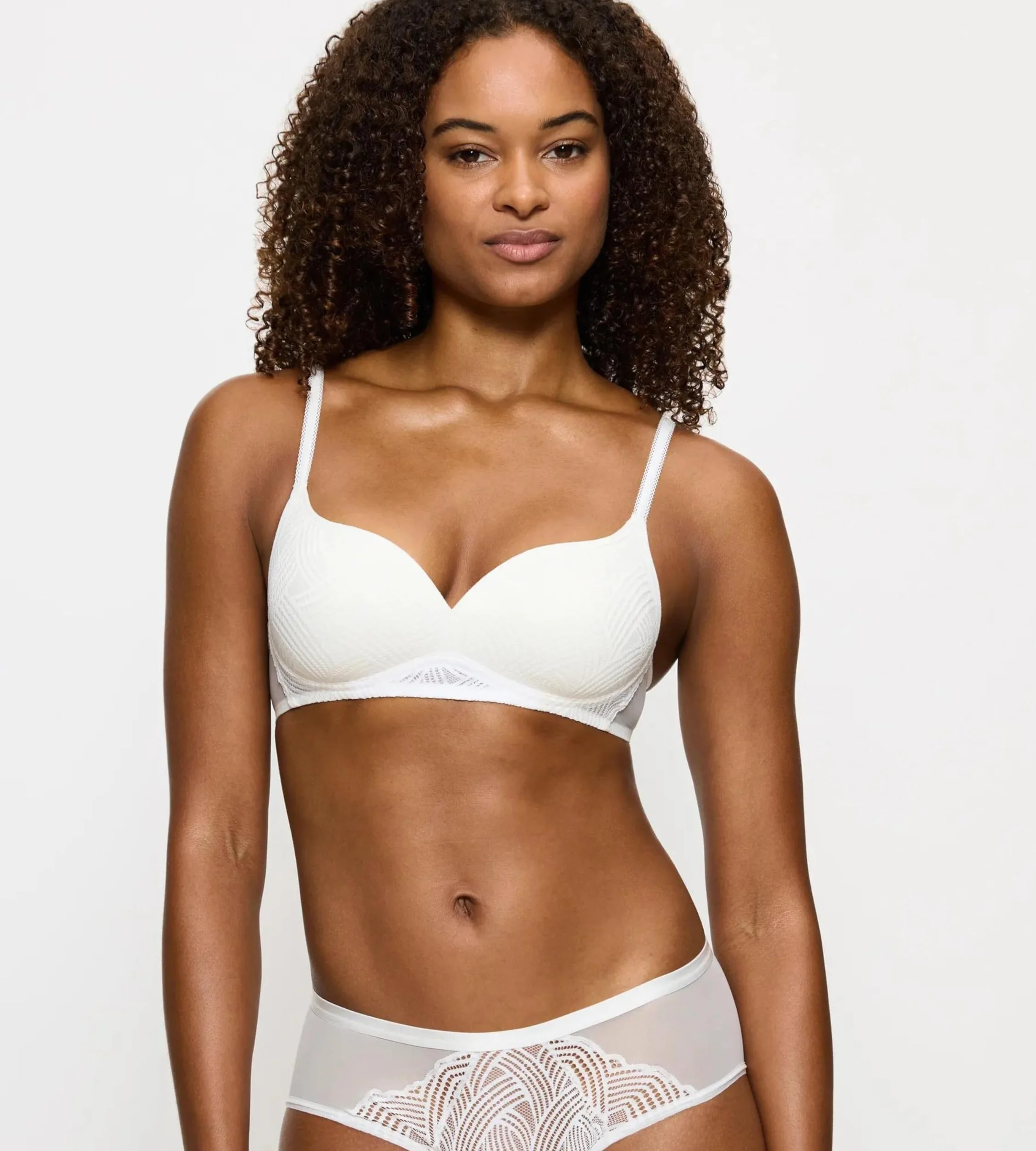 Triumph Delightful Spotlight P biustonosz damski, Silk White, 75B