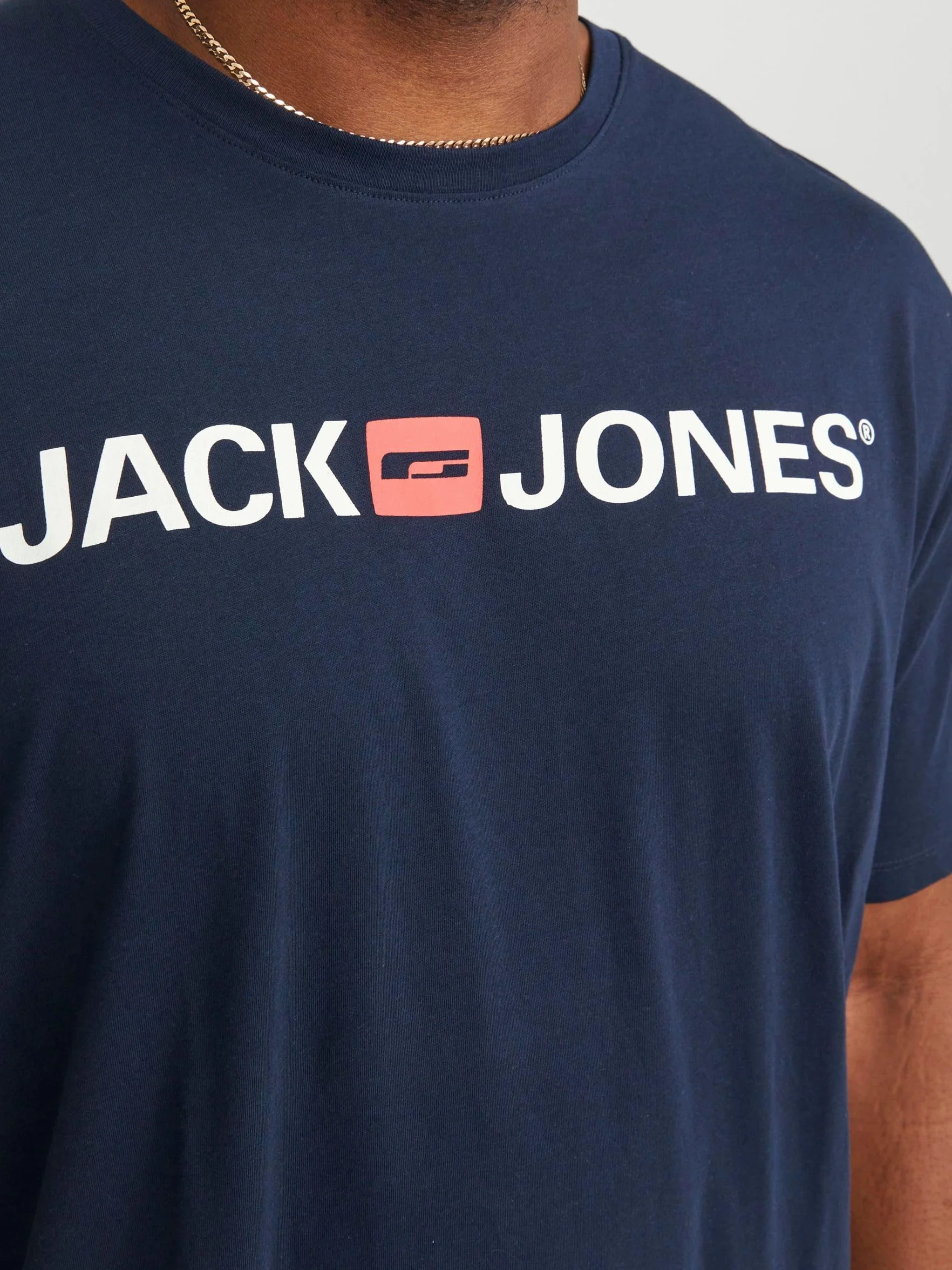 JACK & JONES Podkoszulek Mężczyźni Jjecorp Logo Tee Ss Crew Neck Noos