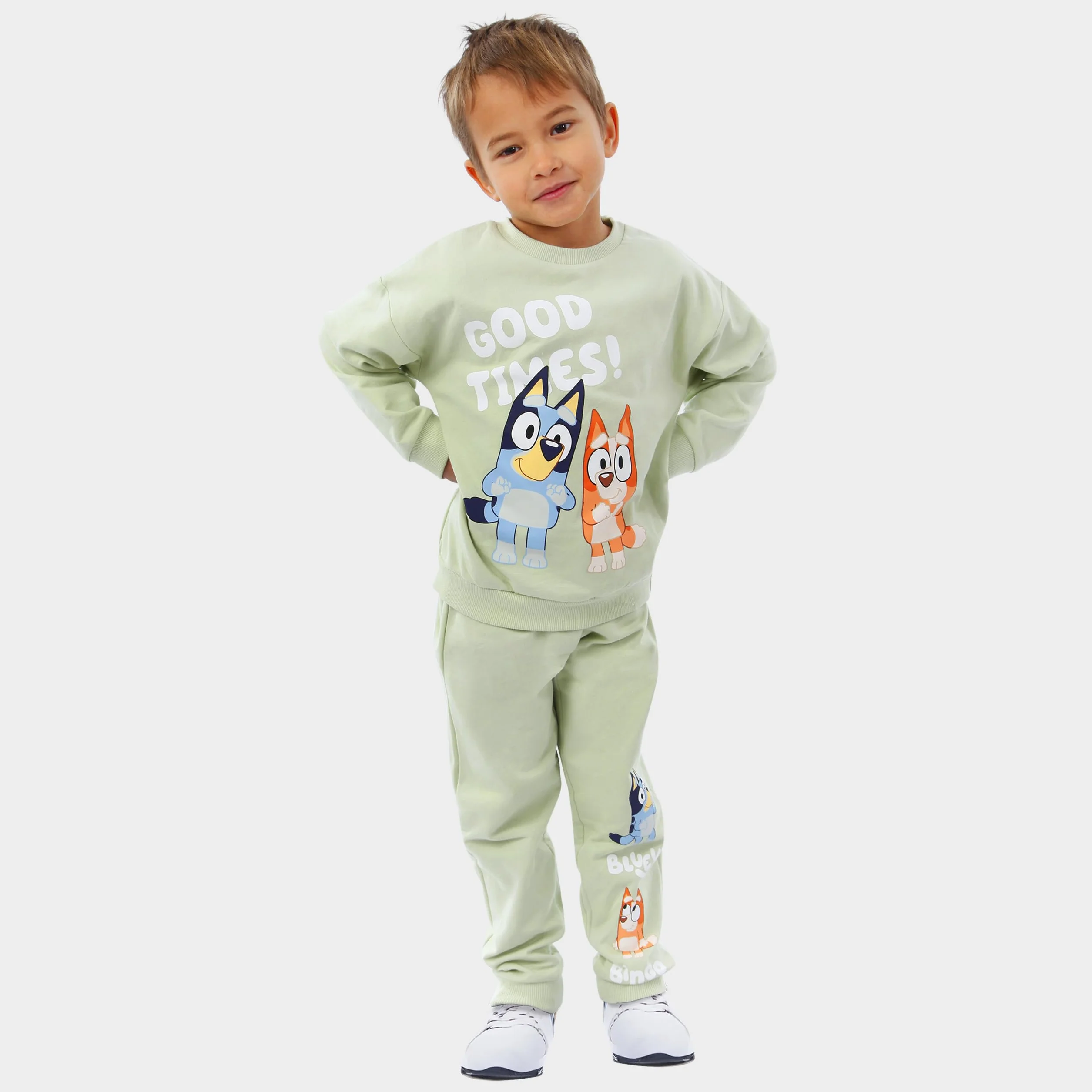 Bluey Zestaw Bluzy I Joggerów | Zestaw Bluz I Joggerów Dla Chłopców | Oficjalny Towar