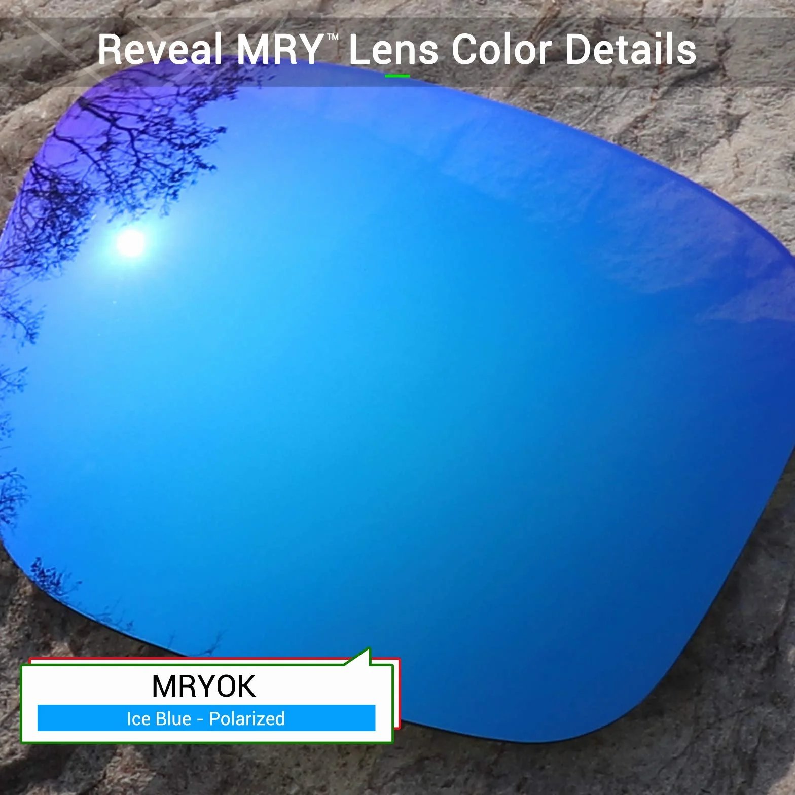 Mryok Zamienne soczewki do Oakley Mainlink XL OO9264-61mm - opcje, Spolaryzowane - lodowy niebieski, Rozmiar uniwersalny