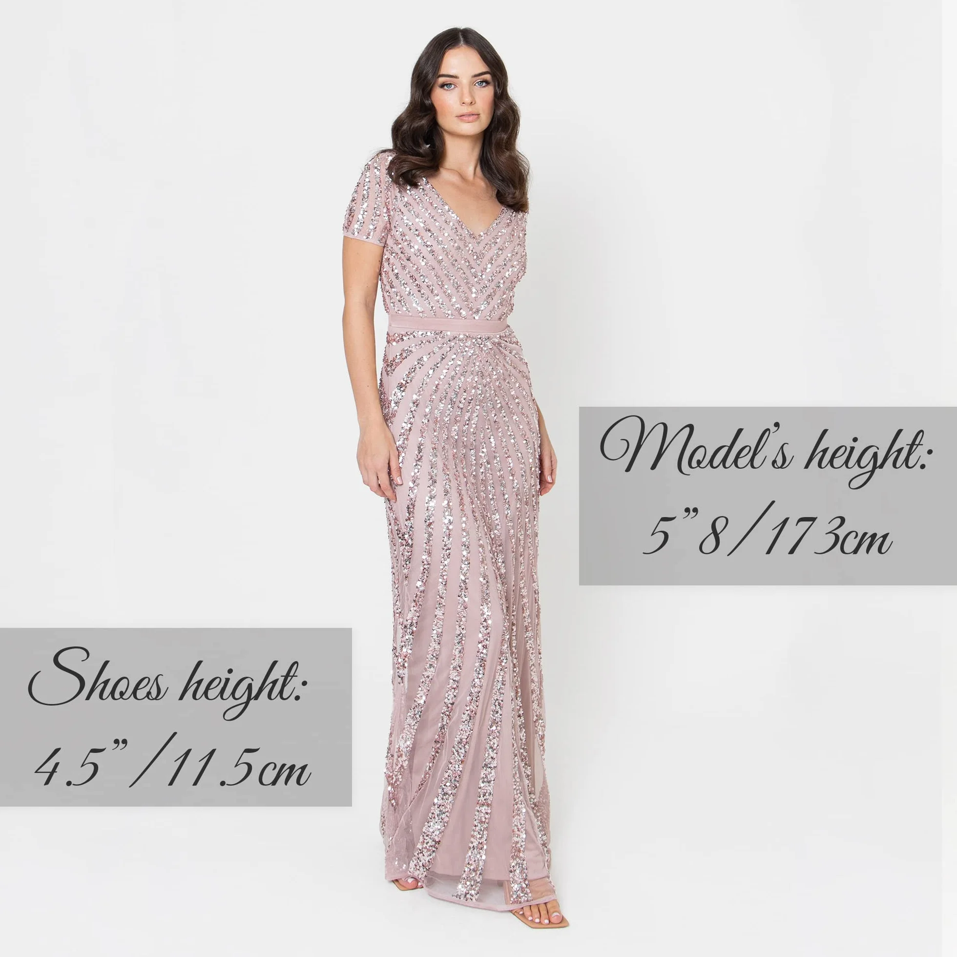 Maya Deluxe Sukienka druhny Kobiety Curve
