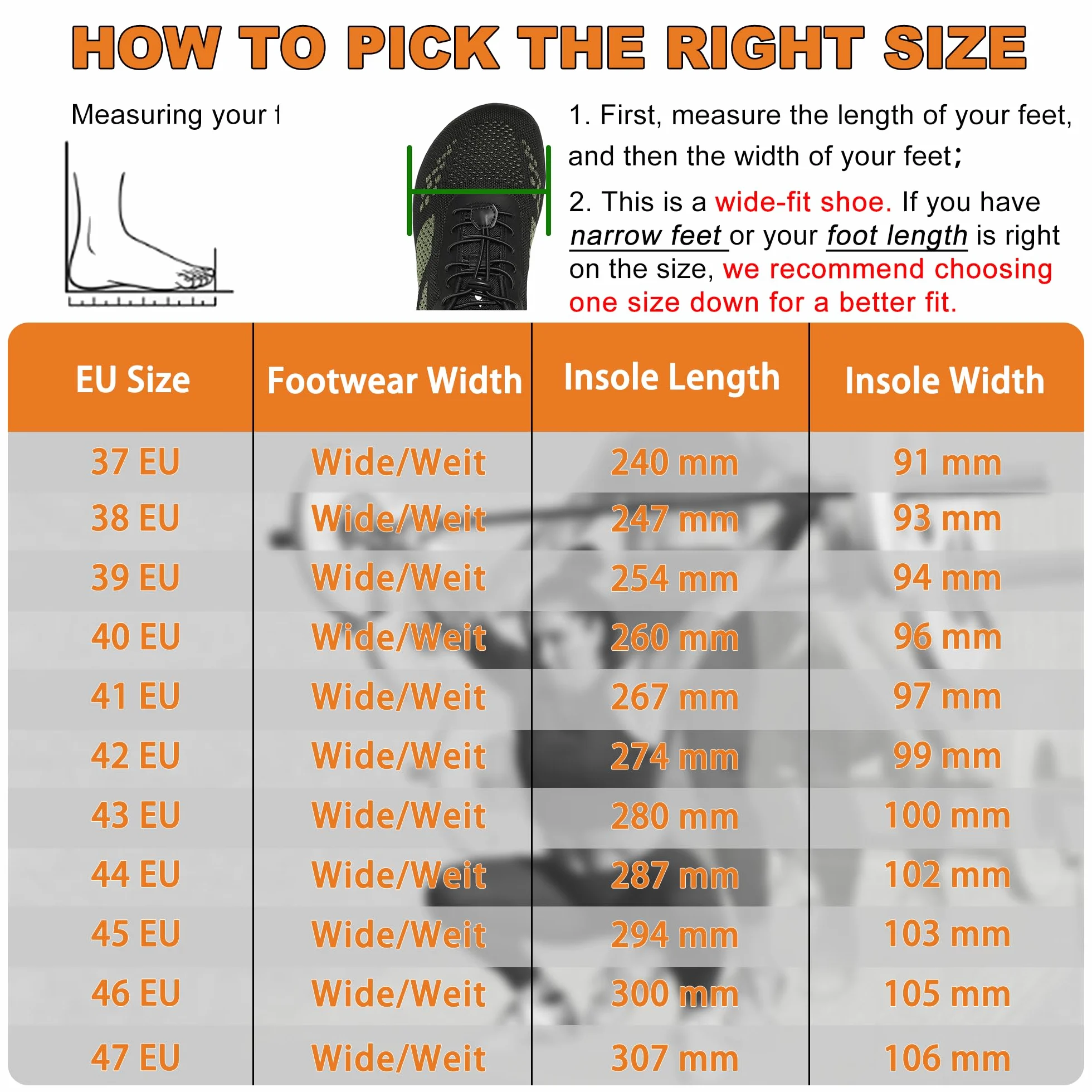 Geweo Buty Barefoot Męskie i Damskie Lekkie Wygodne Buty Sportowe Treningow z Szeroką Skrzynią na Palce Oddychające Buty do Biegania, do CrossFit i Fitness, Świeżym Powietrzu Sport Unisex Czarny 43EU