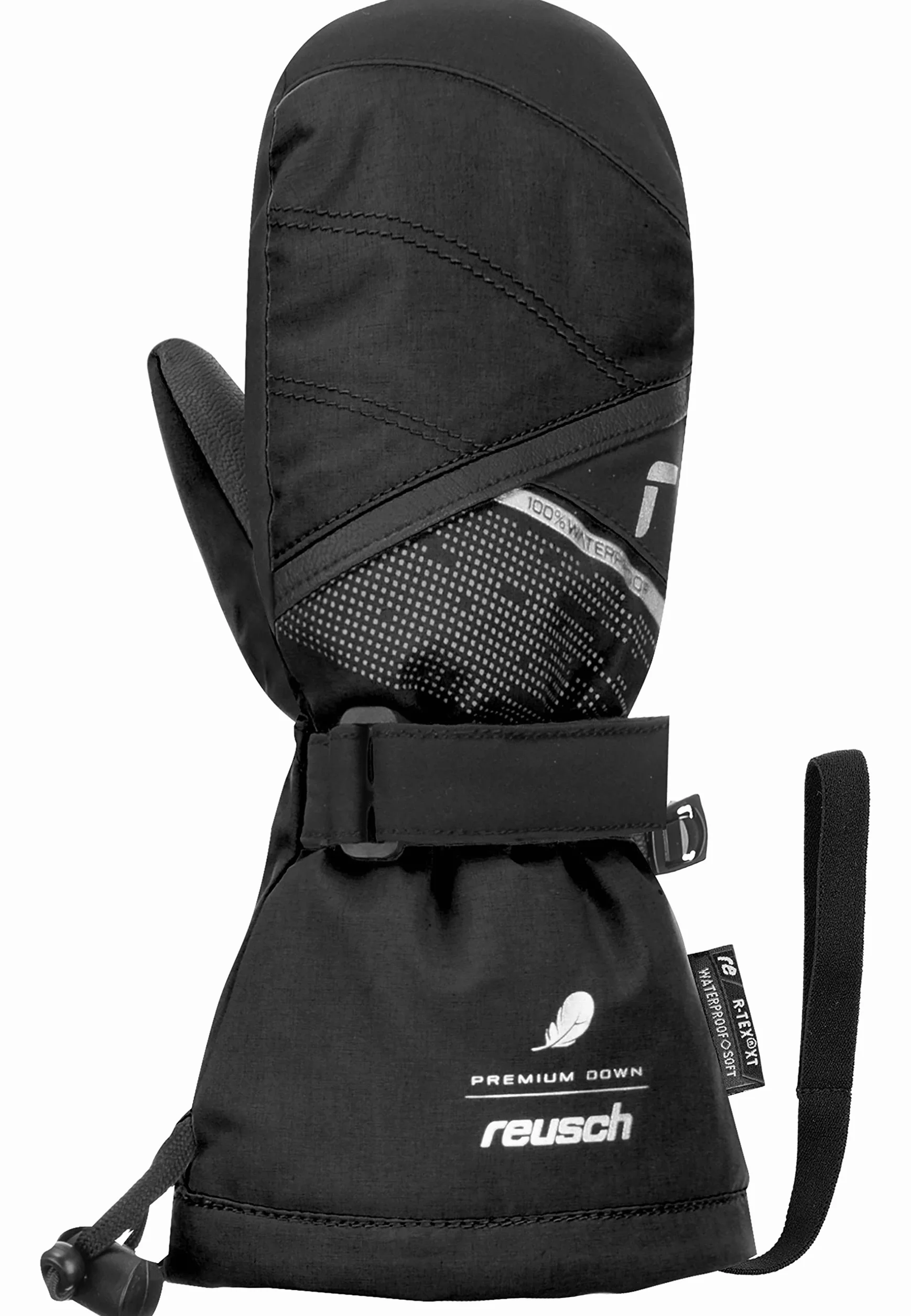 Kaden Down R-TEX® XT rękawiczki jednopalcowe wodoodporne membrany puchowe izolacja bardzo ciepłe rękawiczki dziecięce śnieg jazda na sankach