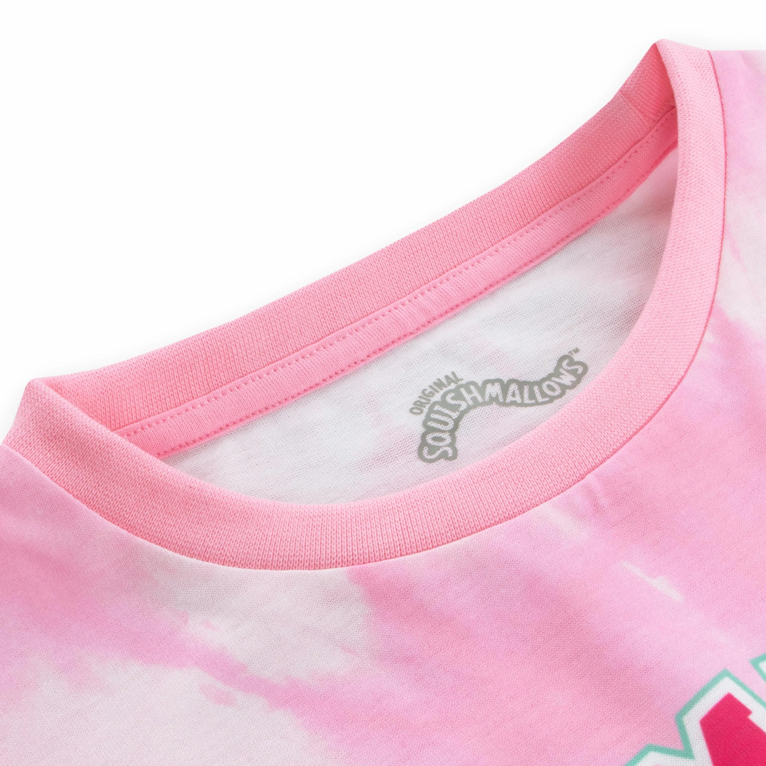 Squishmallows Piżama, Dziewczęca Koszula Nocna Tie-Dye, Squishmallow Koszula Nocna Ddla Dzieci, DziewCzęca Piżama W Stylu Tie-Dye