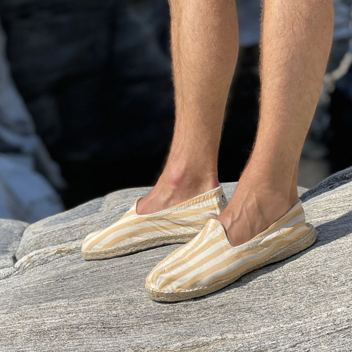 weltenmann Corralejo – kolorowe espadryle z bawełny z workiem na buty, 41-46, ręcznie robione w Hiszpanii, wielokolorowa - Parasol - 41 EU