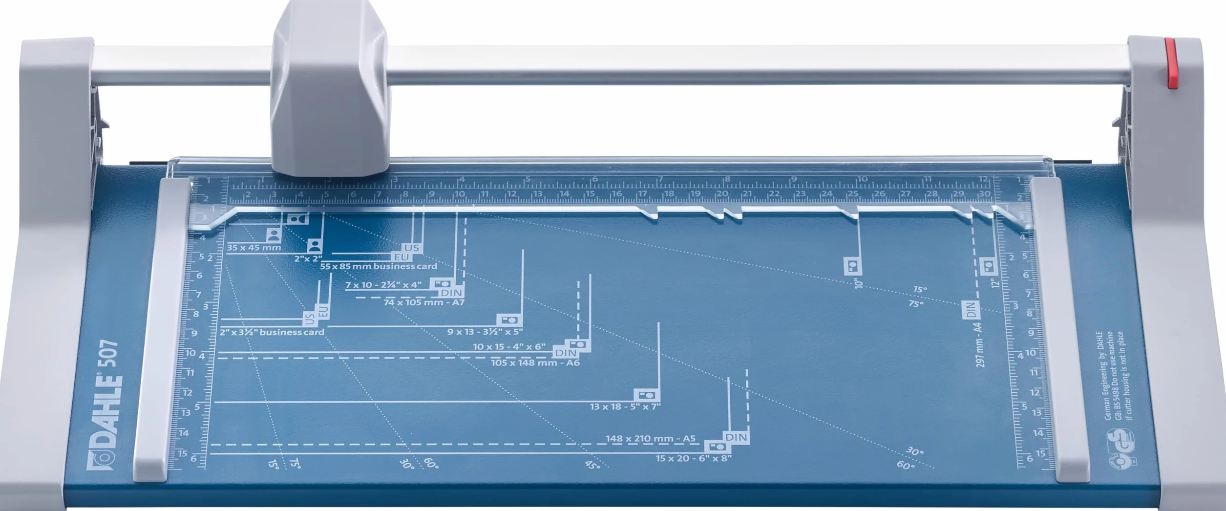 Dahle 00507-24040 Przycinarka do Papieru 507, Wielokolorowy, A4