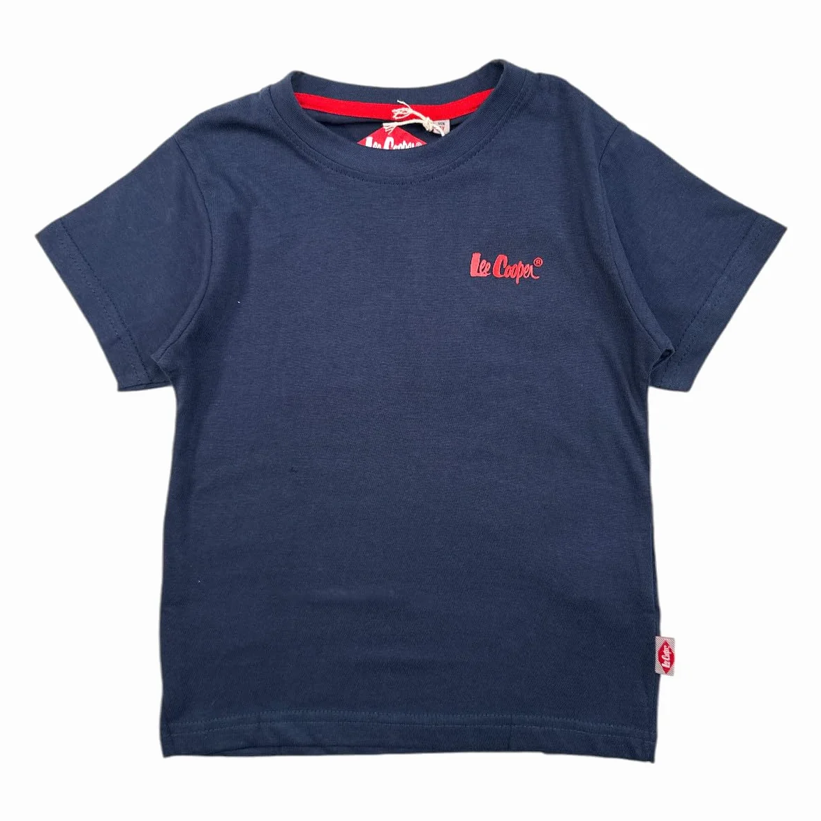 Lee Cooper, Koszulka, chłopiec, dziewczynka, (4-14 lat), koszulka polo, tank, koszula, nadruk, odzież, unisex, dzieci, sport, oddychająca, model GLC121210 TS S2-6A, niebieska, Niebieski, 6 lat