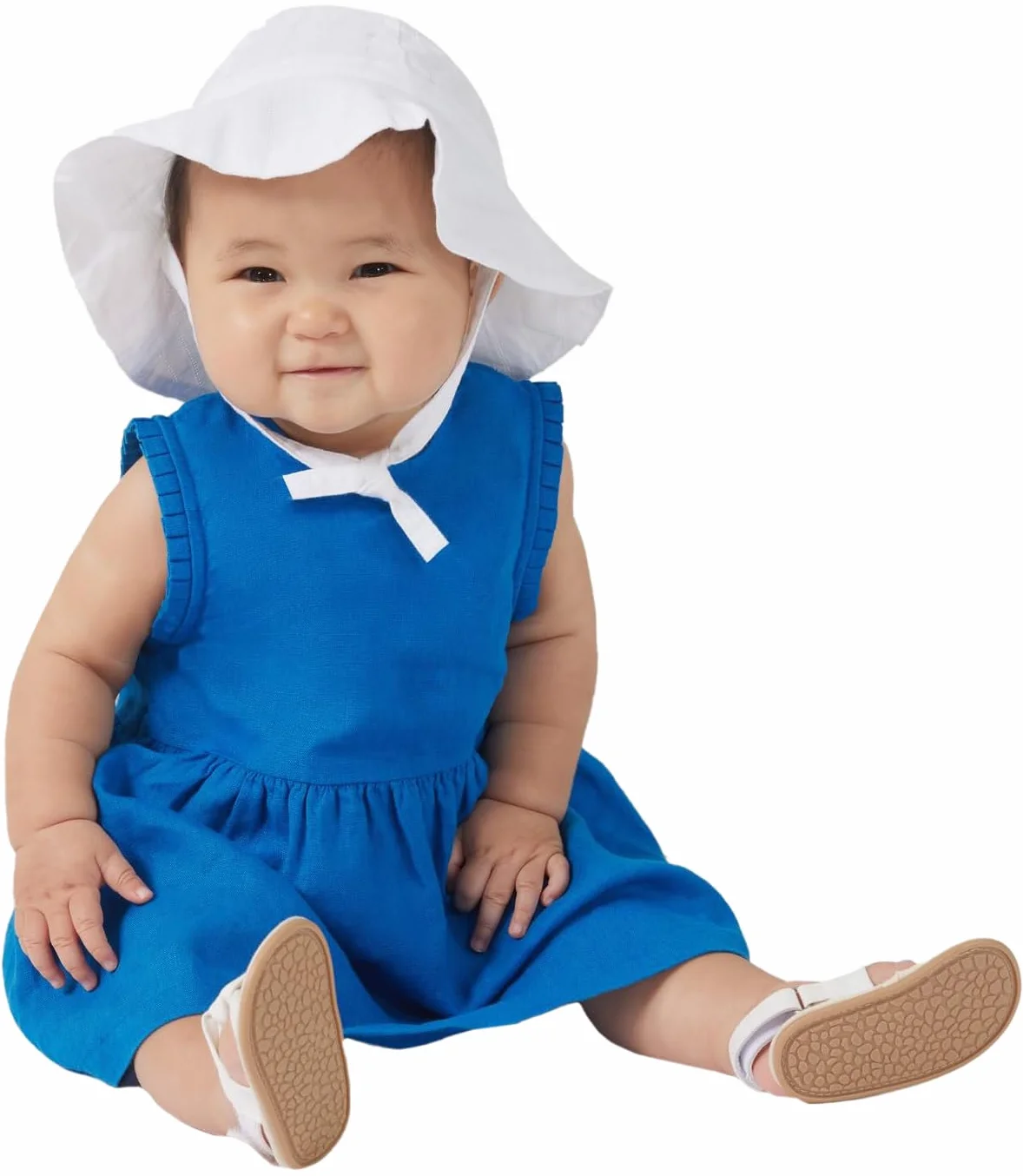 Petit Bateau Sukienka bez rękawów Niemowlęta - dziewczynki A0cln (1 w zestawie)