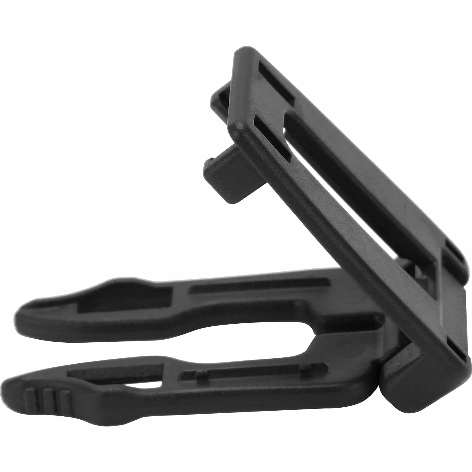 Molle Pasbing Pasek Klucz klamry Wysokiej jakości plastikowe trwałe plecak Podłączanie klamrów dla plecaków kołnierzy dla psów smycze 10pcs (Czarny)