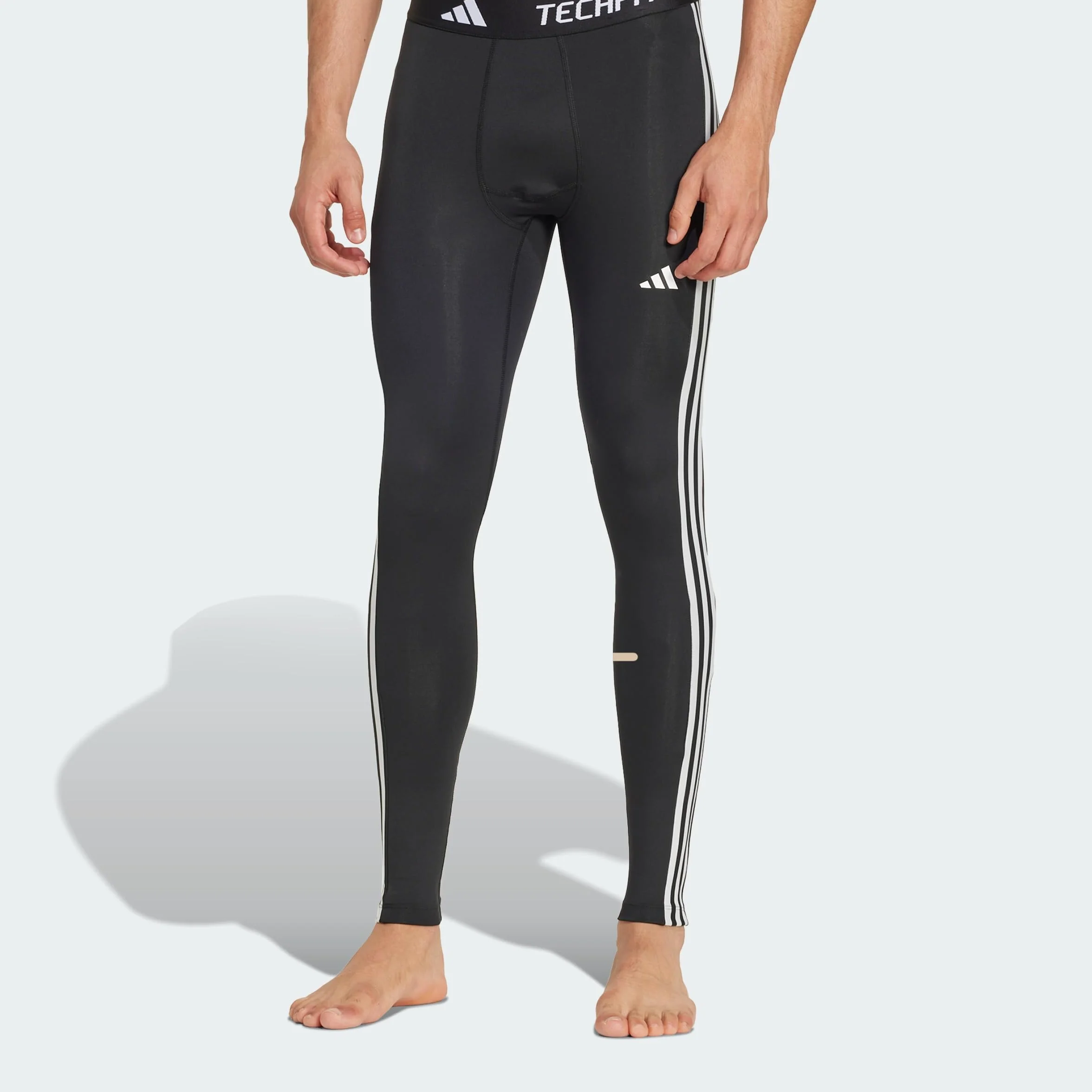 adidas Techfit Compression Training 3-stripes Long Tight - Rajstopy Mężczyźni