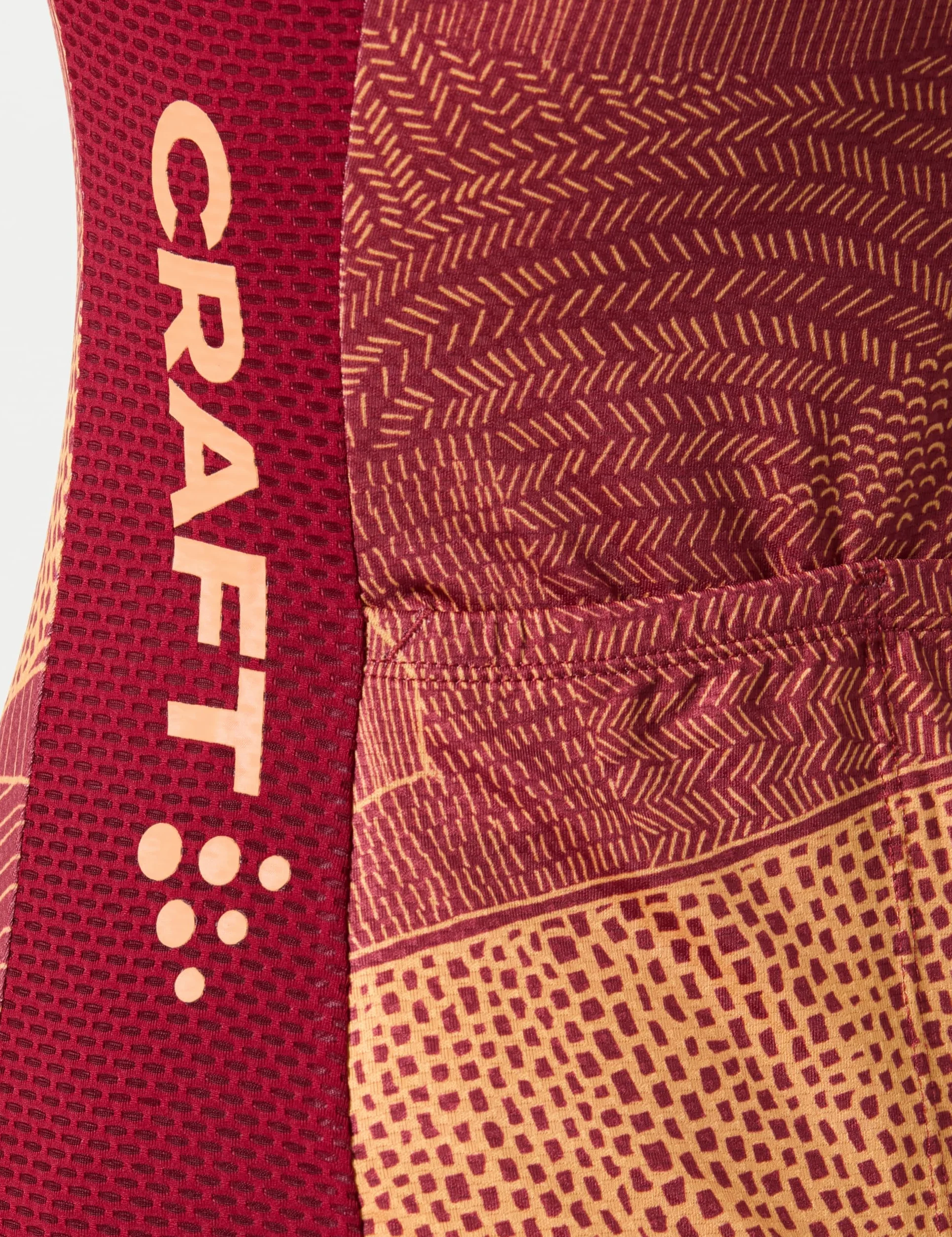 Craft ADV ENDUR Graphic Jersey W Rhubarb/Sour S, Rhubarb/Sour, S