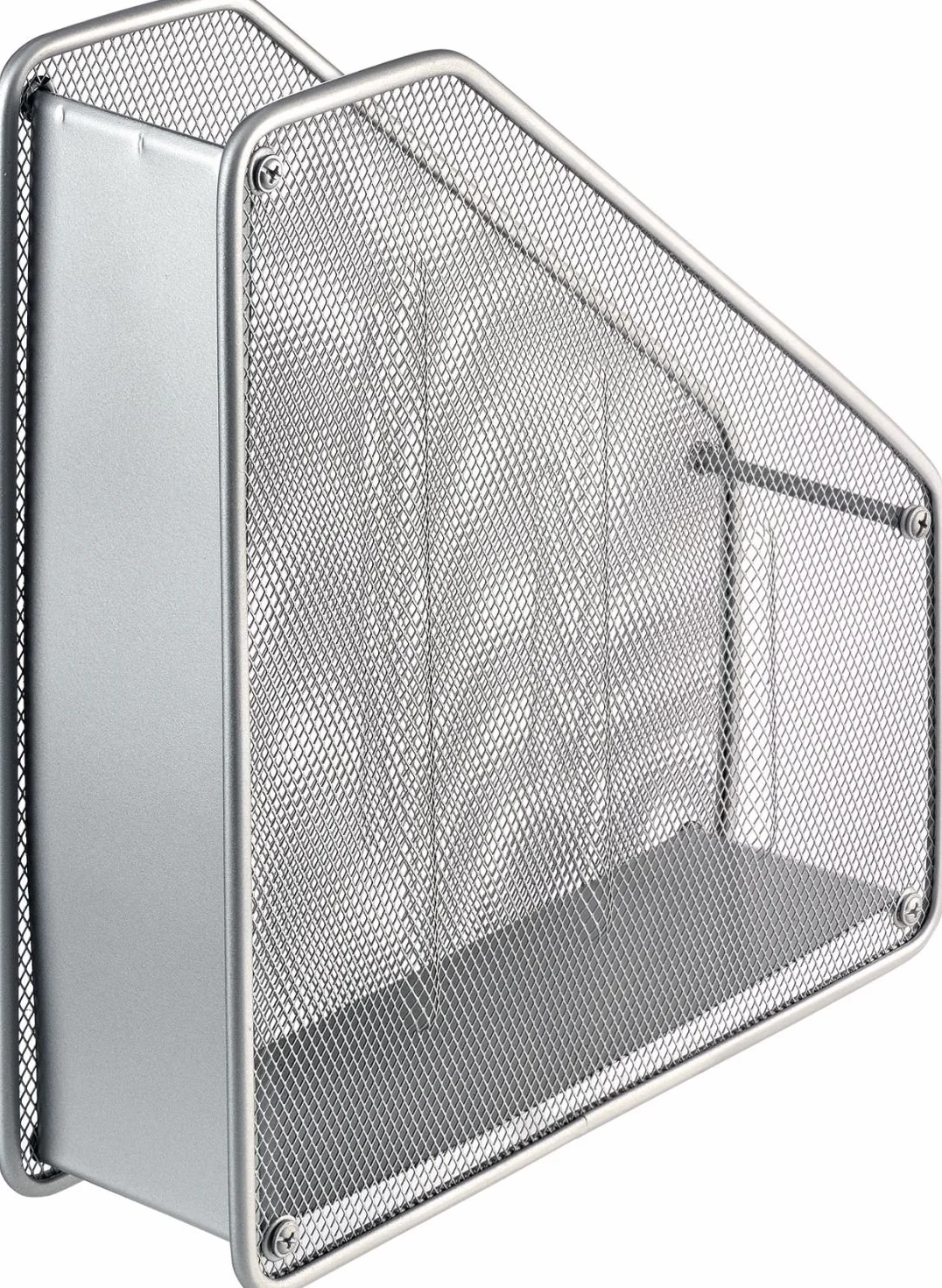 Helit H2518000 - segregator stojący "the tower network" DIN A4, srebrny
