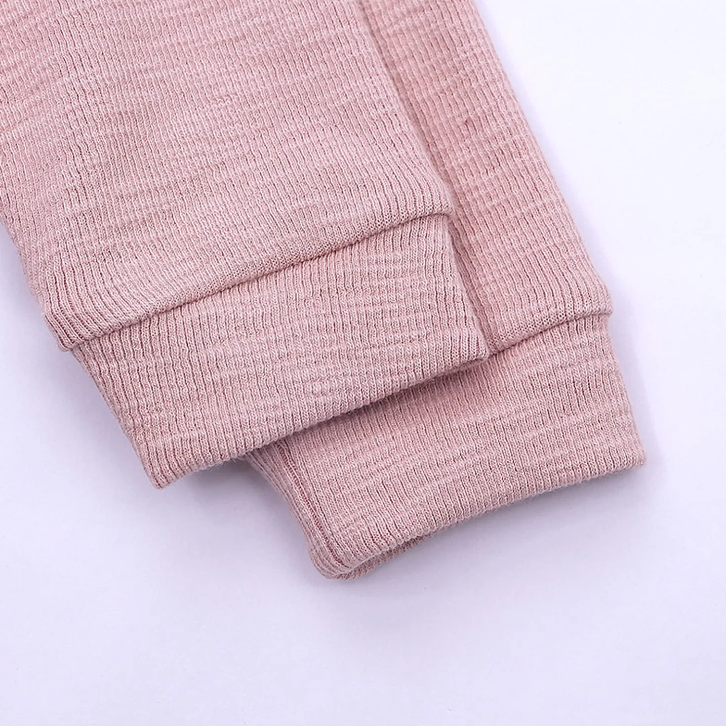 Maluch Unisex Baby Onesies Bawełniane Pajacyki Ucho Królika Z Długim Rękawem Zipper Romper Bunny Piżamy dla 0-18M Dziecka