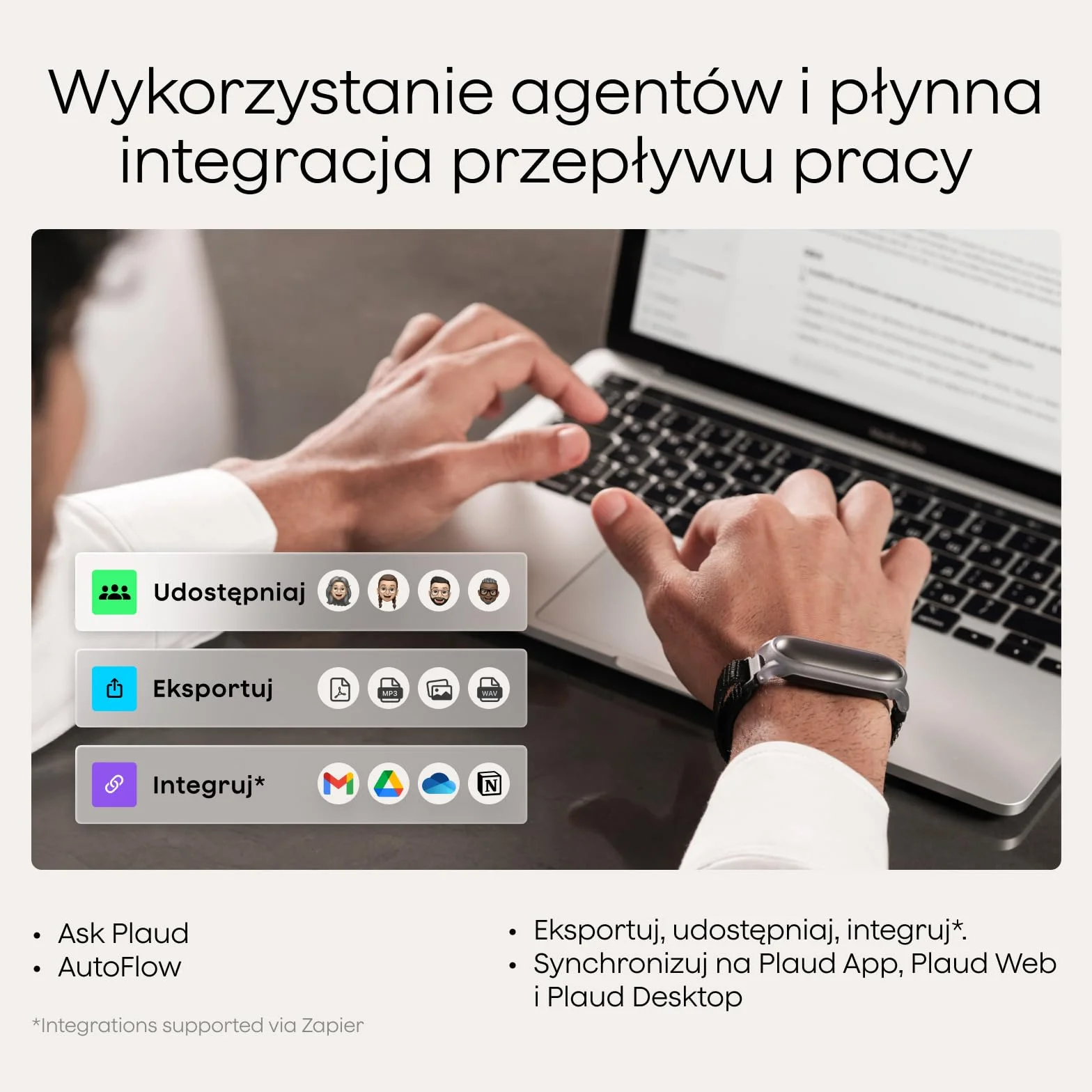 Plaud Note Dyktafon AI 64 GB z etui, obsługa 112 języków, na wykłady i spotkania