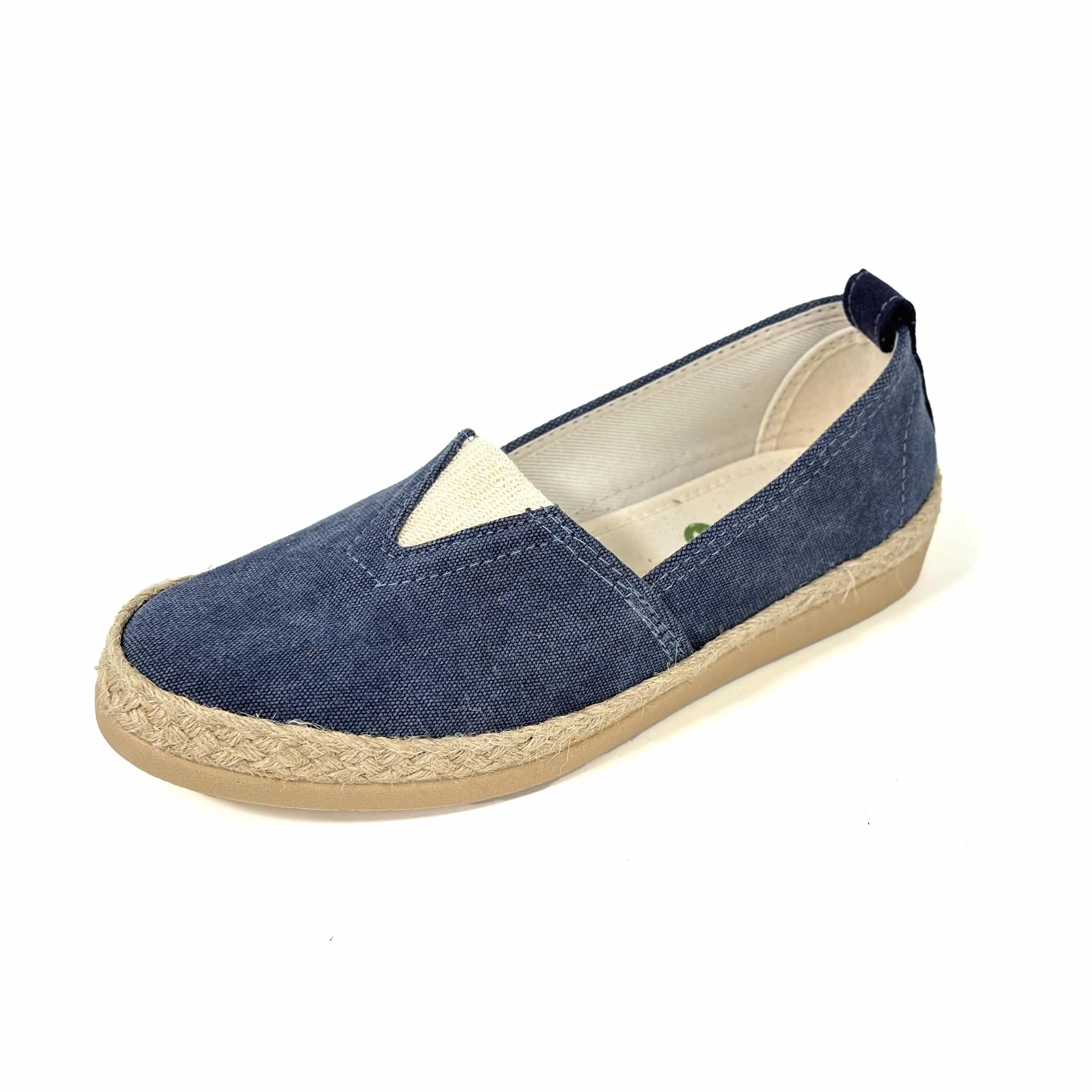 JOMIX Espadryle męskie wygodne buty żeglarskie, eleganckie buty letnie, na plażę, na lato, bez sznurowadeł, płaskie buty rekreacyjne